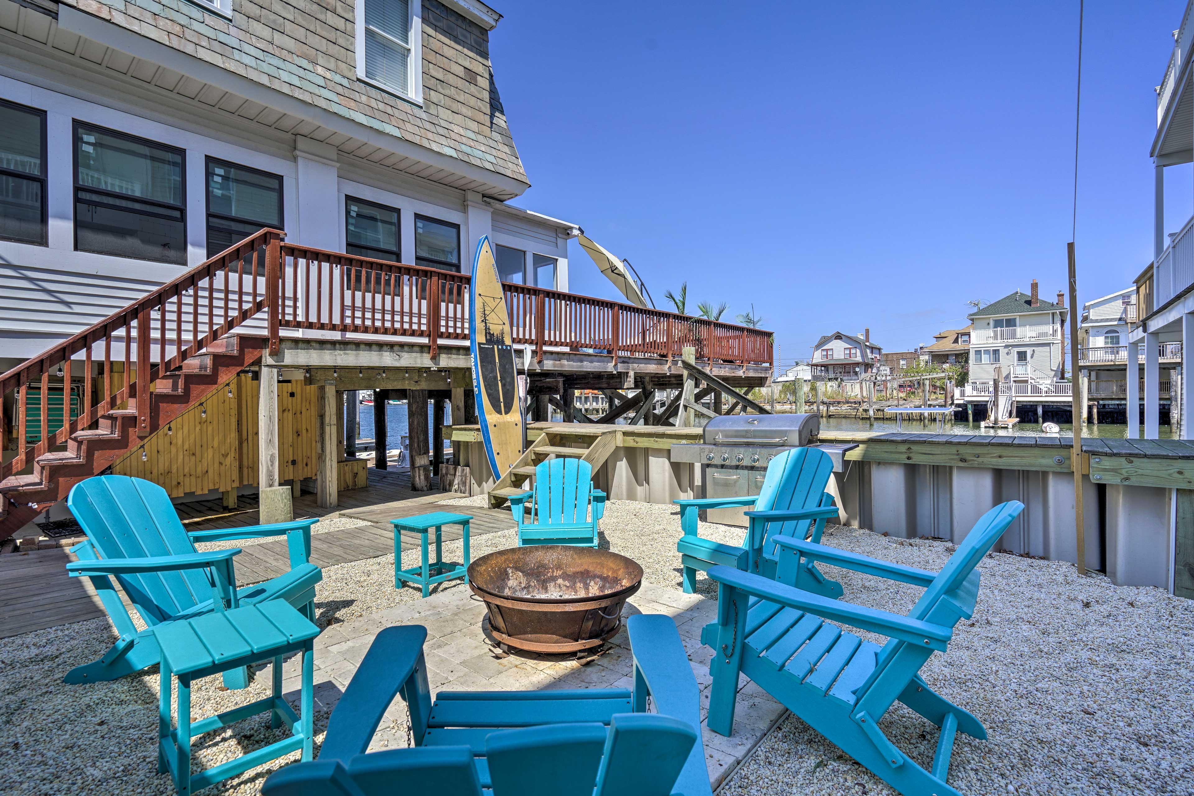 Property Image 2 - Atlantic City Getaway w/ Boat Dock, Fire Pit!