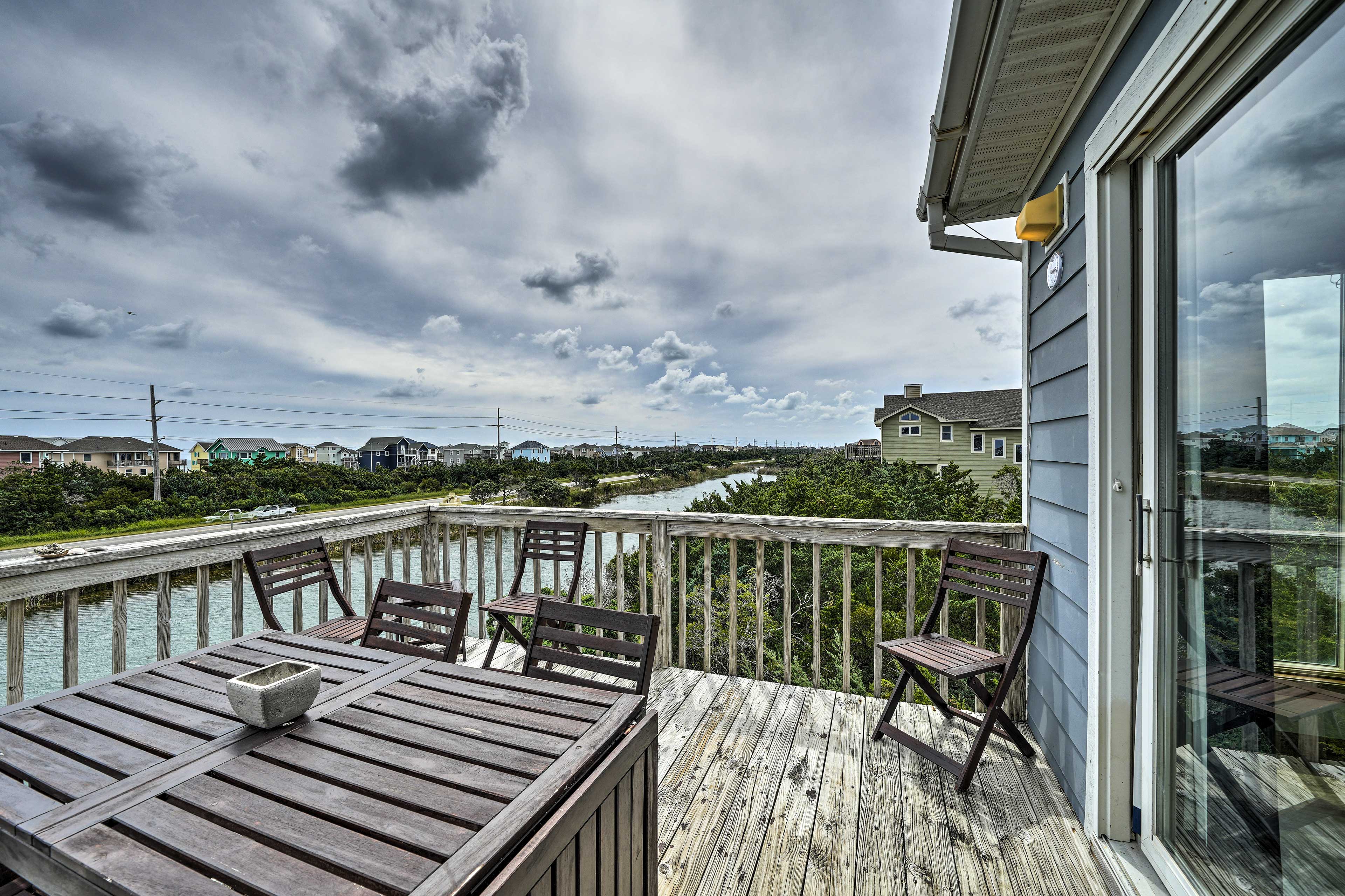 Property Image 2 - Avon Home on the Channel w/ Hot Tub & Deck!