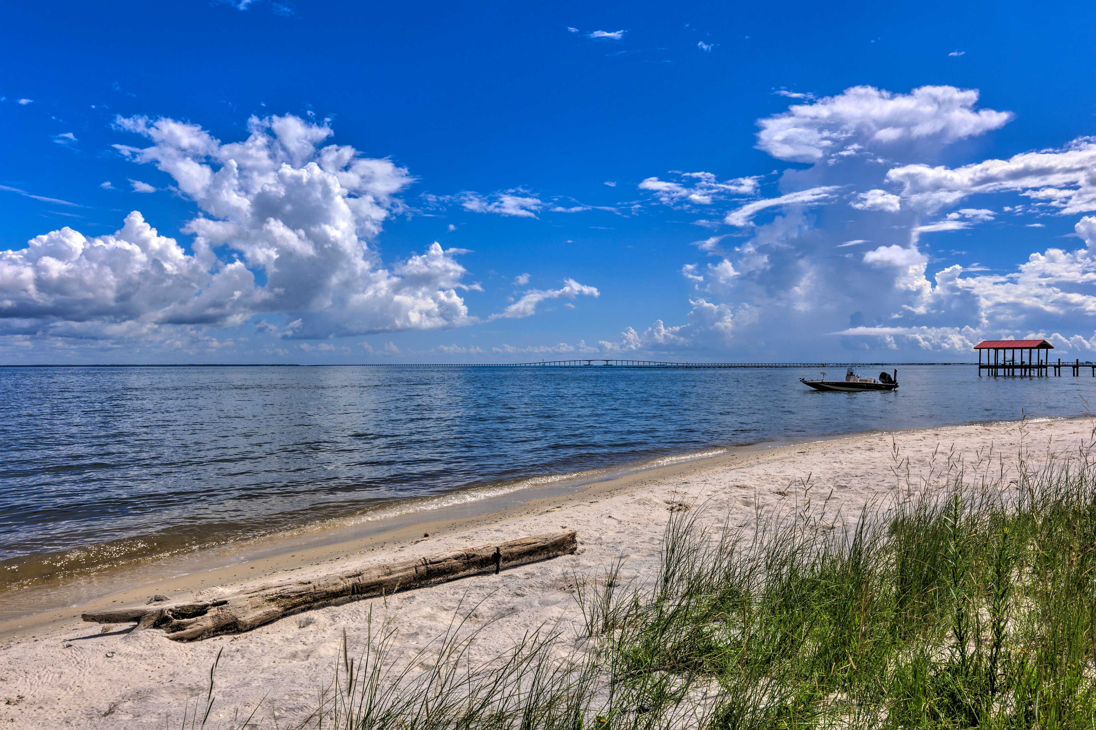 Property Image 2 - Bayfront Dauphin Island Home w/ Beach Access!