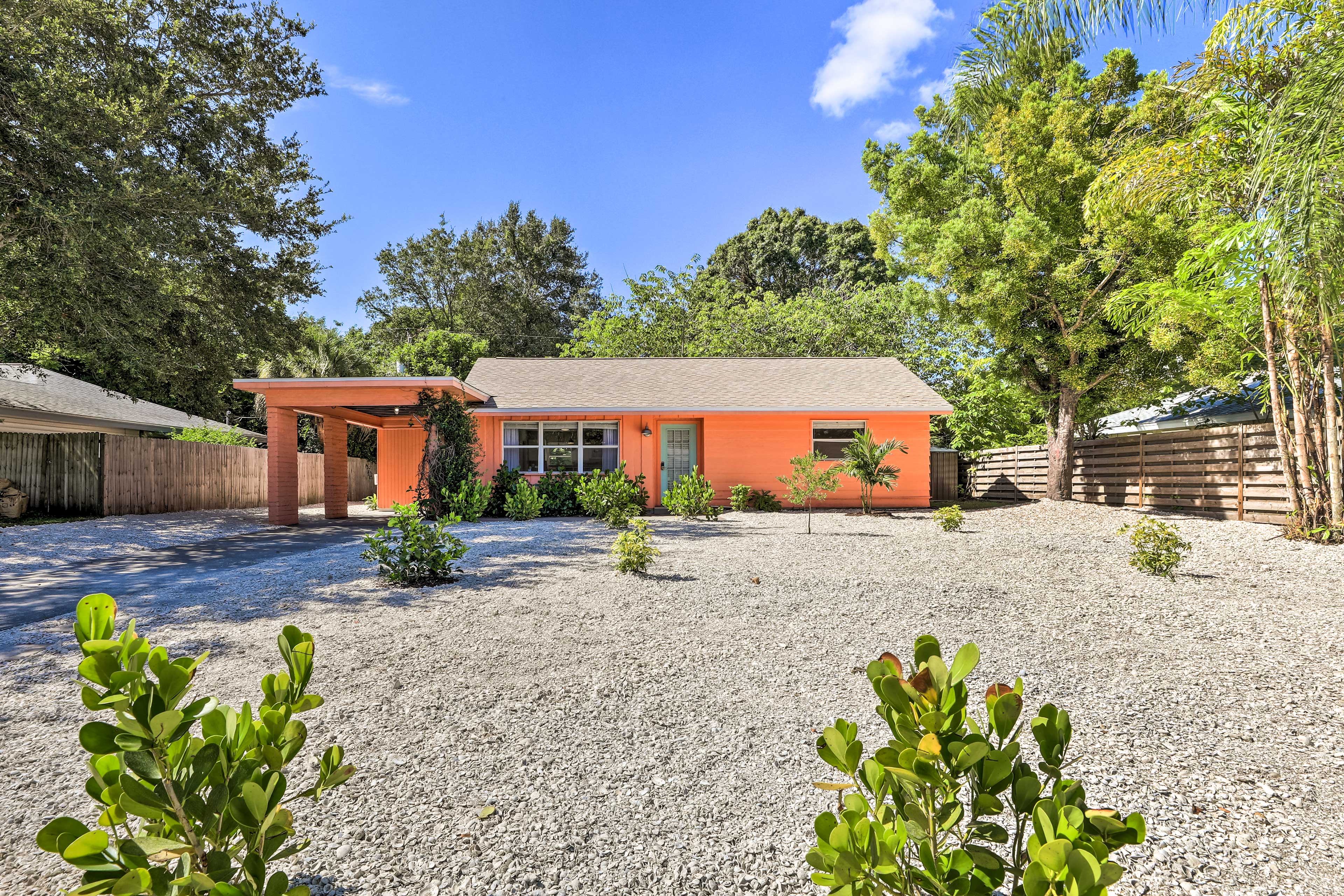 Property Image 2 - Boho-Chic Sarasota Hideaway: Yard & Fire Pit!