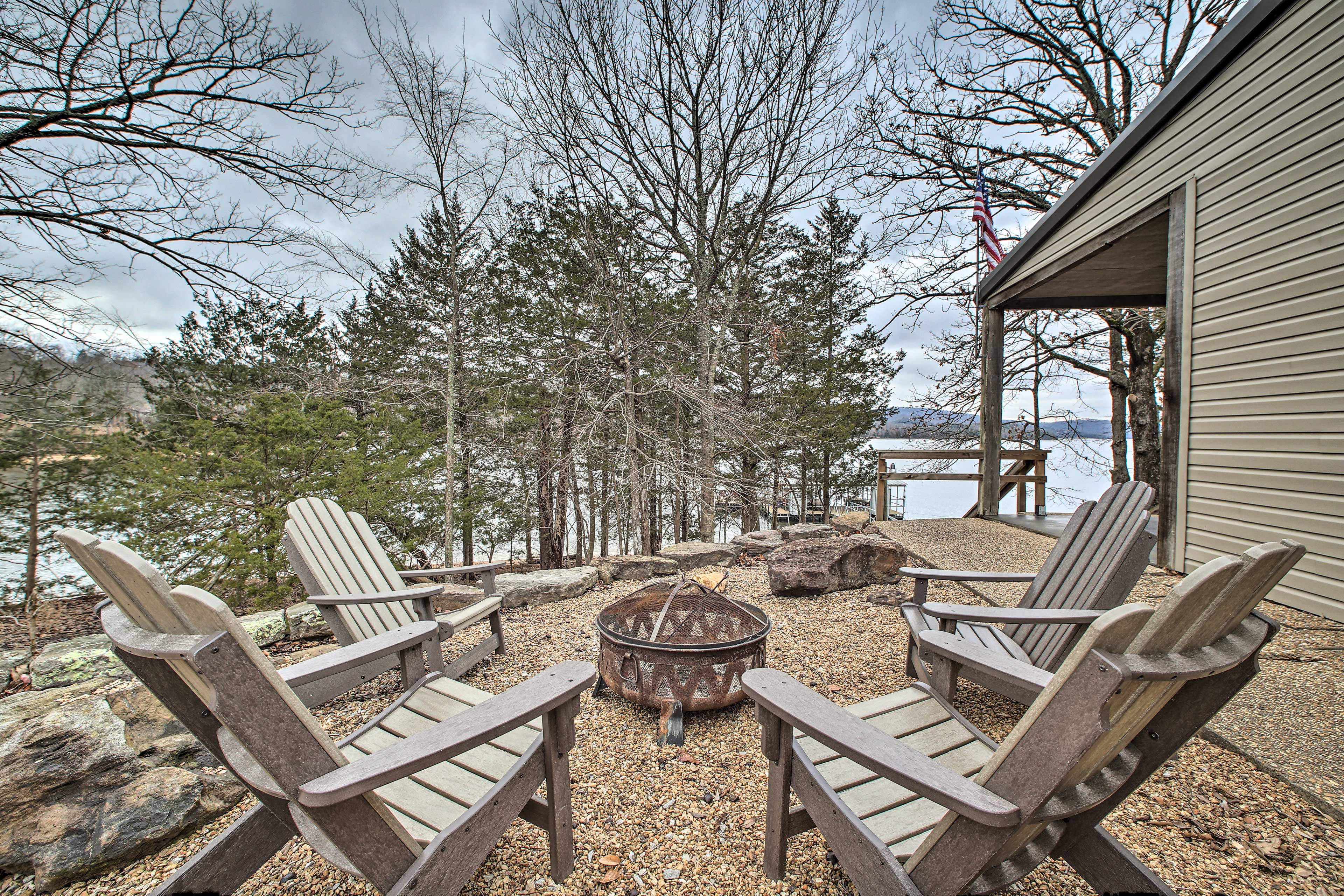 Property Image 2 - ’Water’s Edge’: Home on Shore of Beaver Lake!