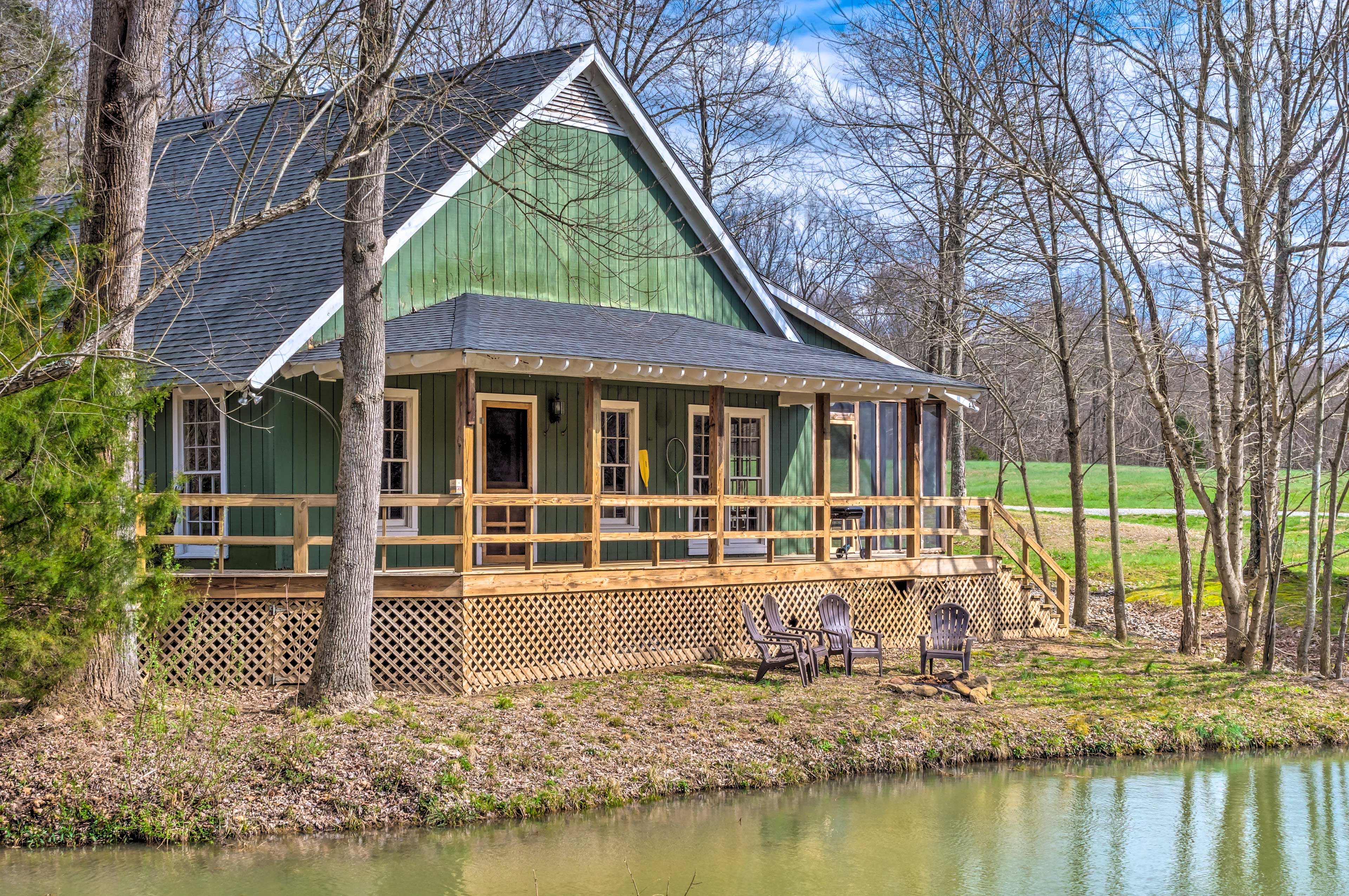 Property Image 1 - Bright ‘Green Gables’ Cabin: Hike, Swim & BBQ