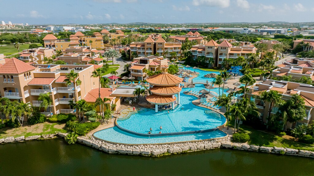 Divi resort has that has 4 swimming pools- a wide place that helps you relax