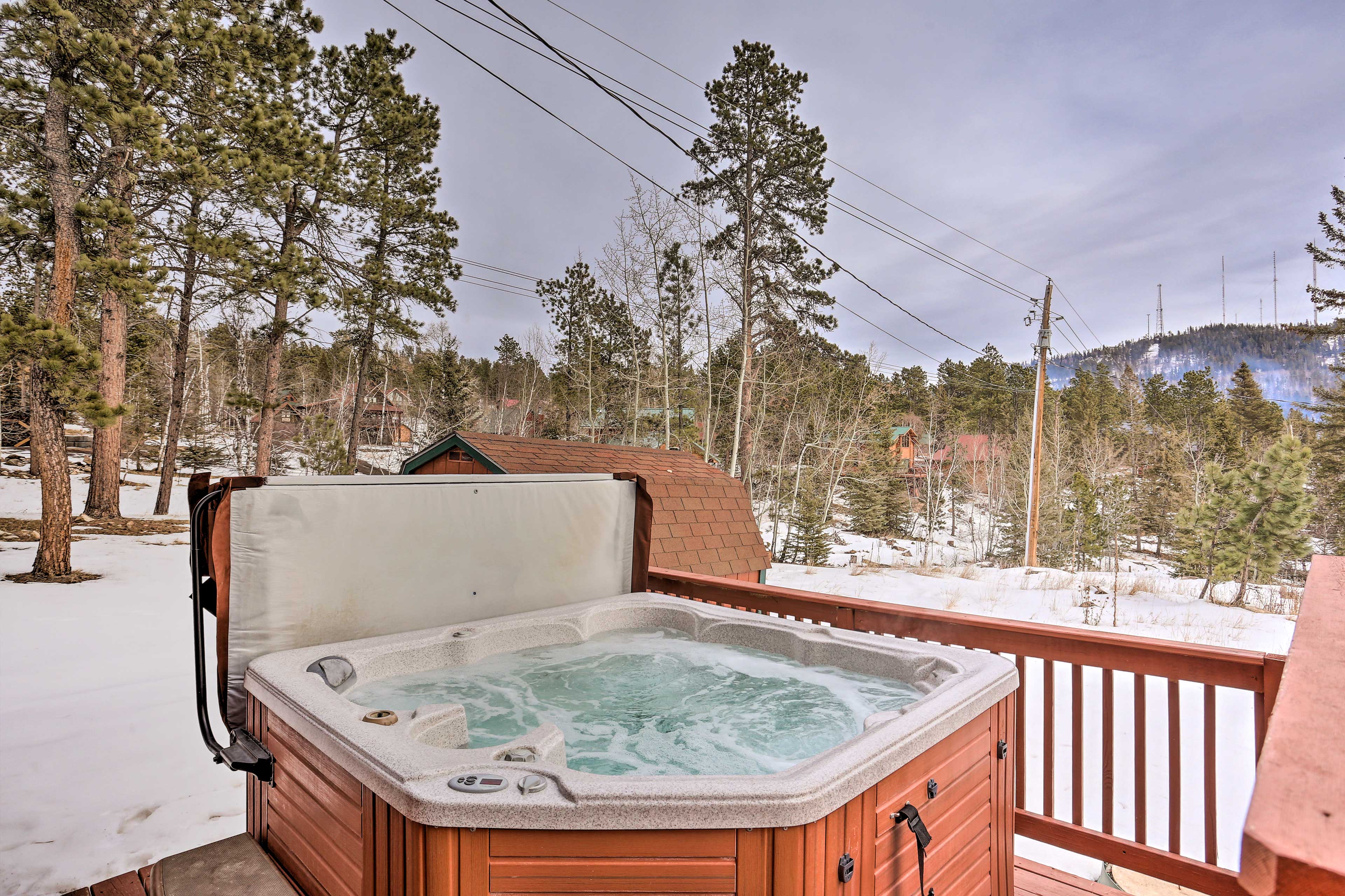 Property Image 2 - Cabin w/ Hot Tub & Grill < 1 Mi to Skiing!