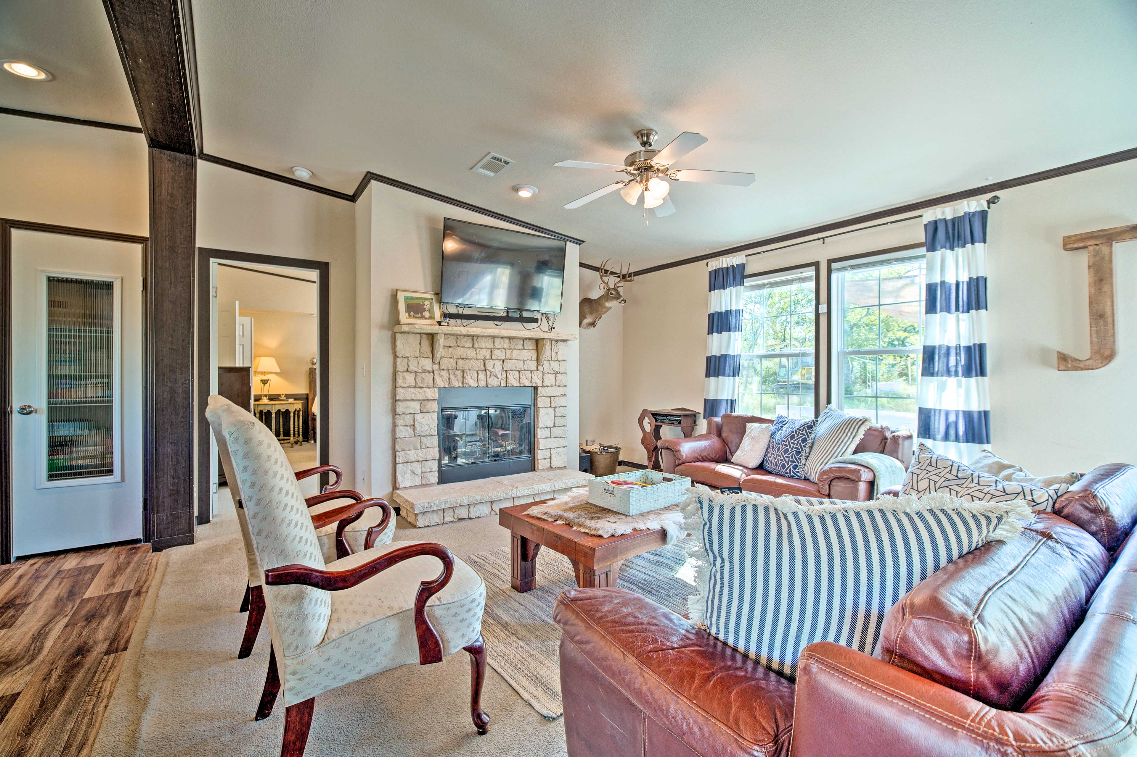 Calm Retreat w/ Ponds 12 Mi to Somerville Lake Home Rental in