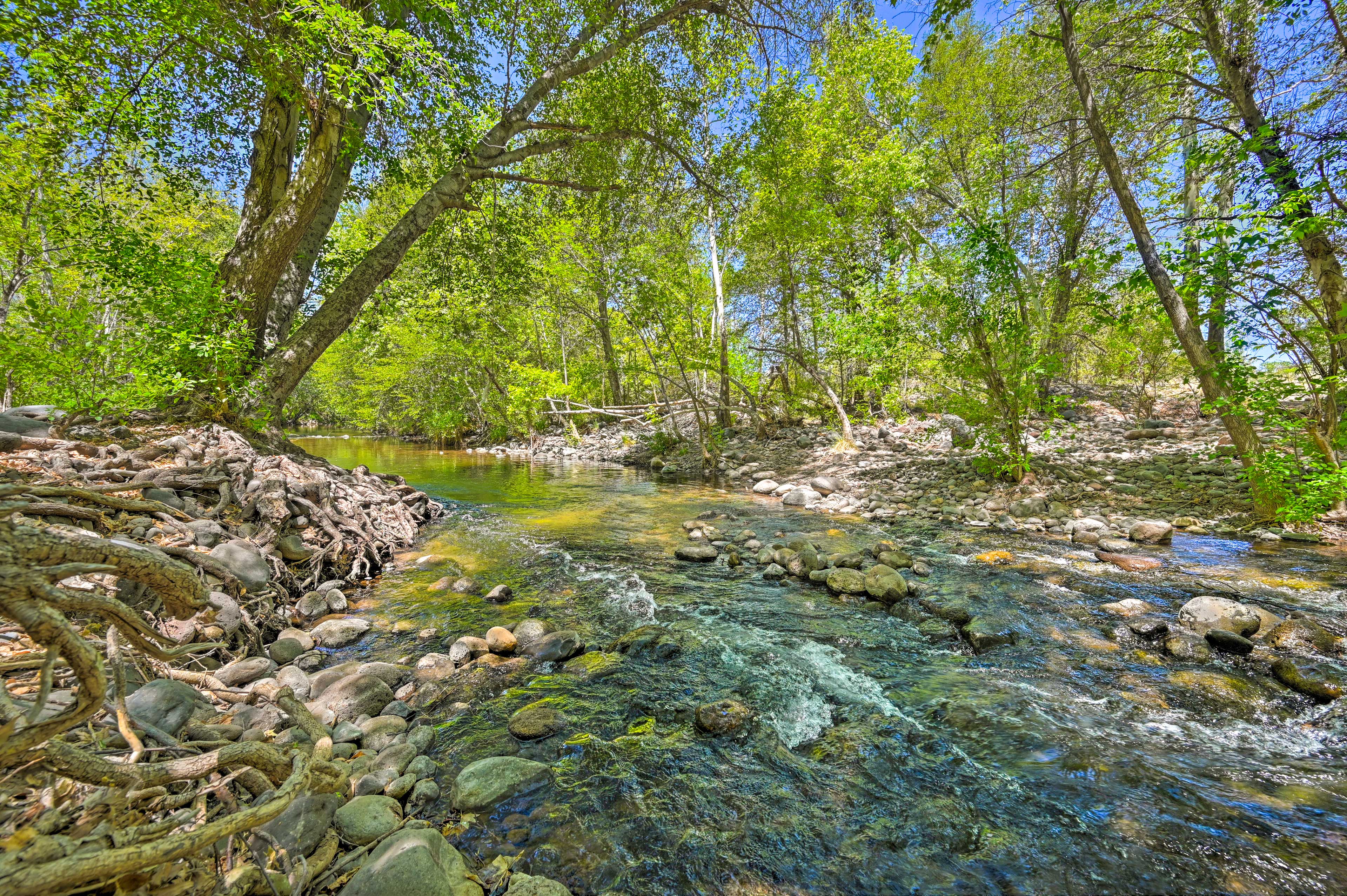 Property Image 2 - Riverfront Camp Verde Retreat w/ Game Room