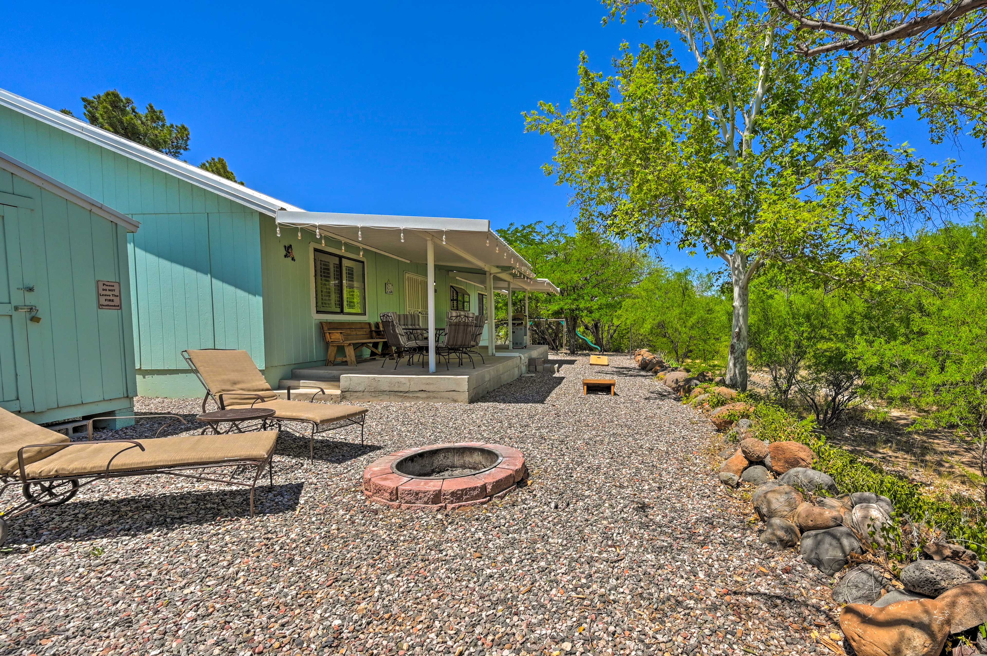 Property Image 1 - Riverfront Camp Verde Retreat w/ Game Room