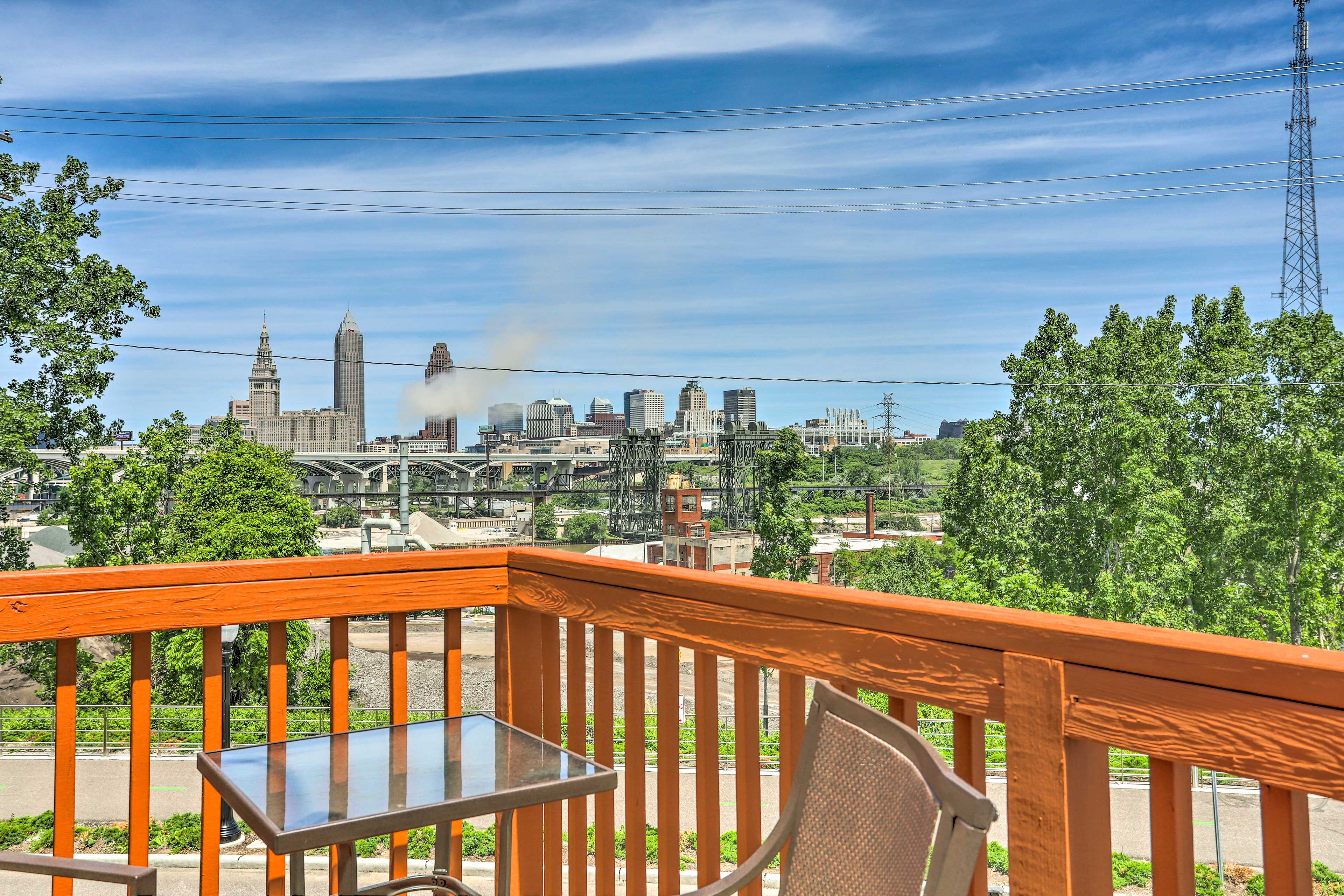 Property Image 1 - Central Cleveland Gem w/ Direct Skyline View!