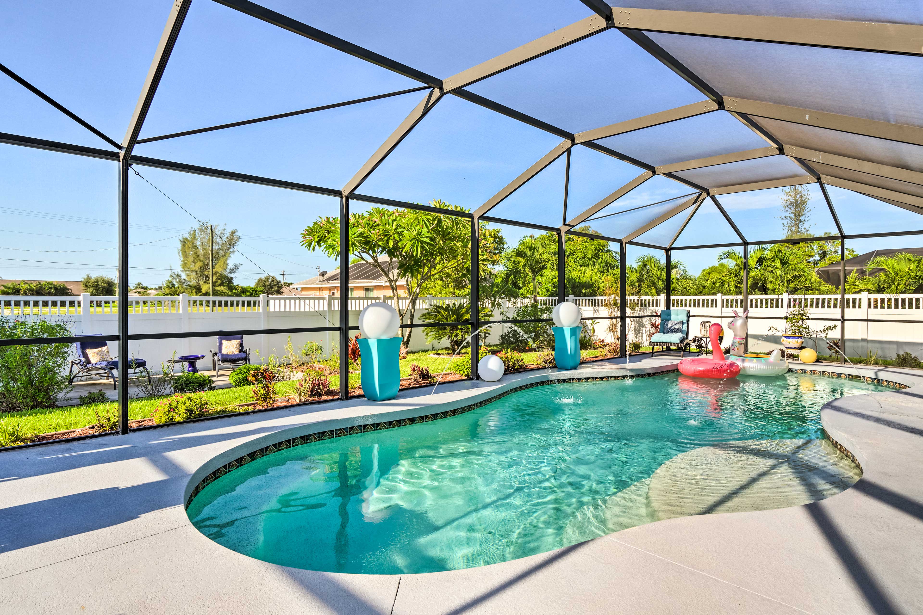 Property Image 1 - Chic Cape Coral Oasis w/ Pool: 5 Mi to Beach!