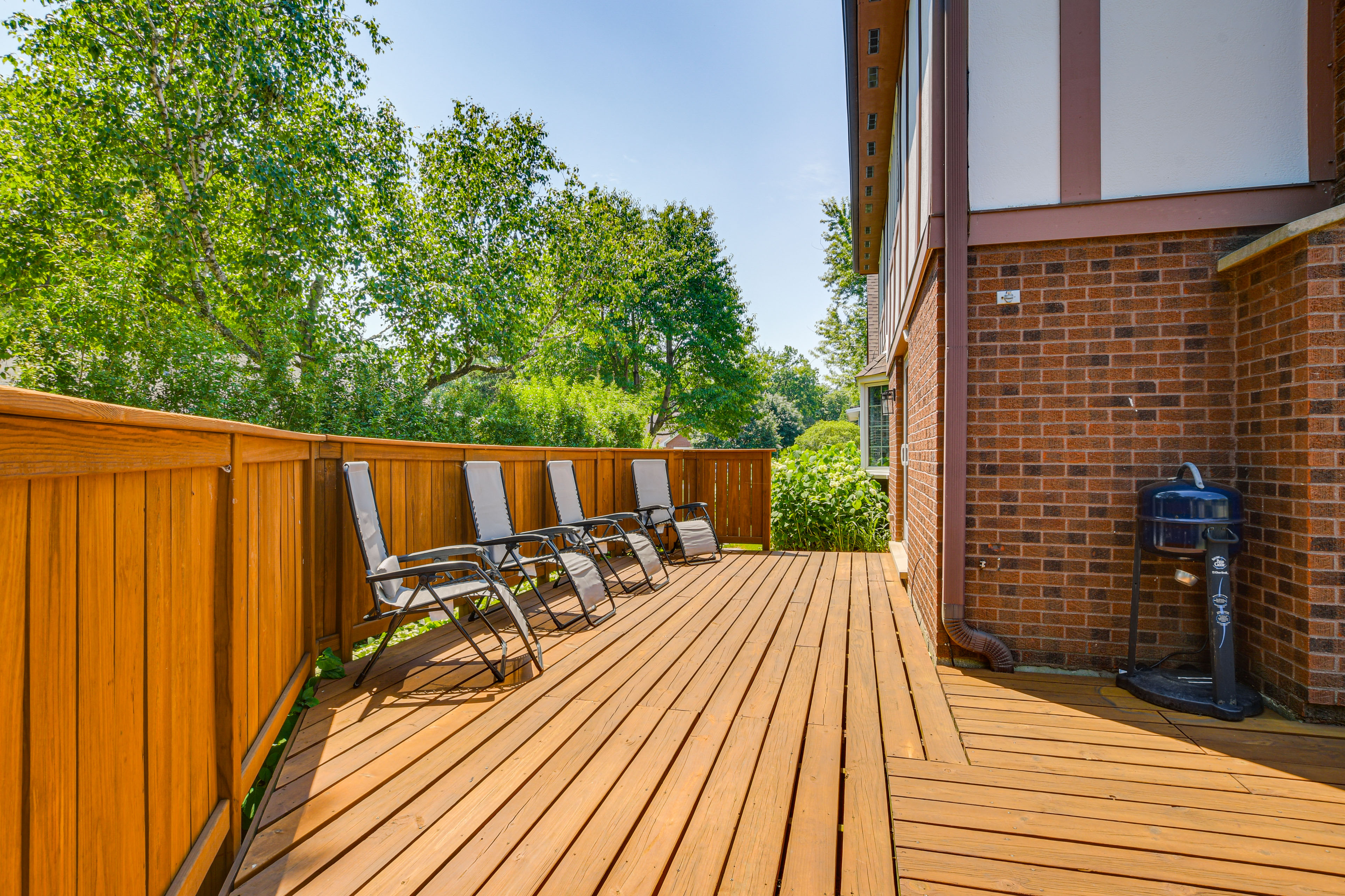 Property Image 2 - Lakefront Home w/ Deck & Grill in Prospect Heights