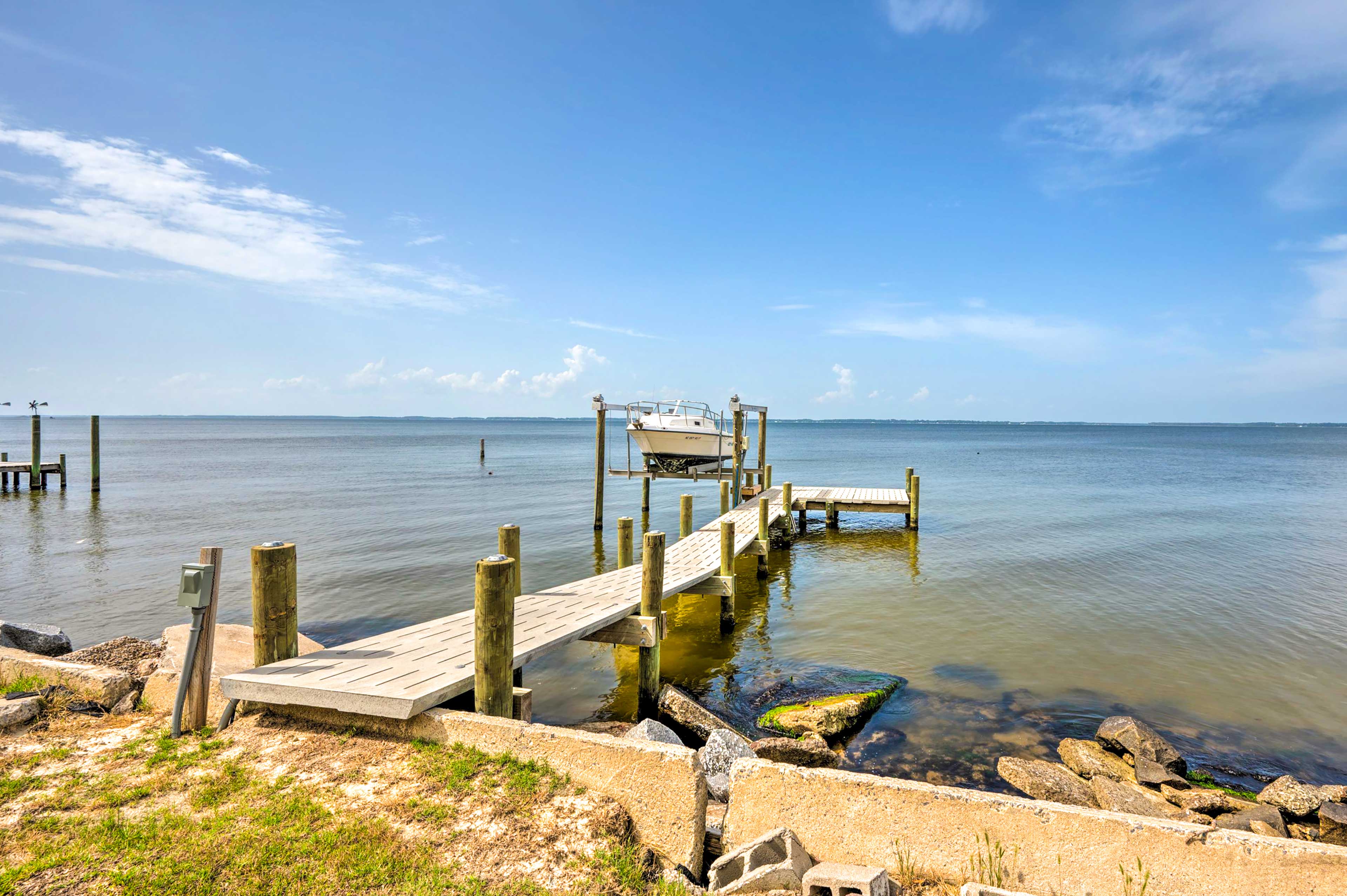 Property Image 2 - Coastal Escape: Bayfront Home w/ Dock & Views