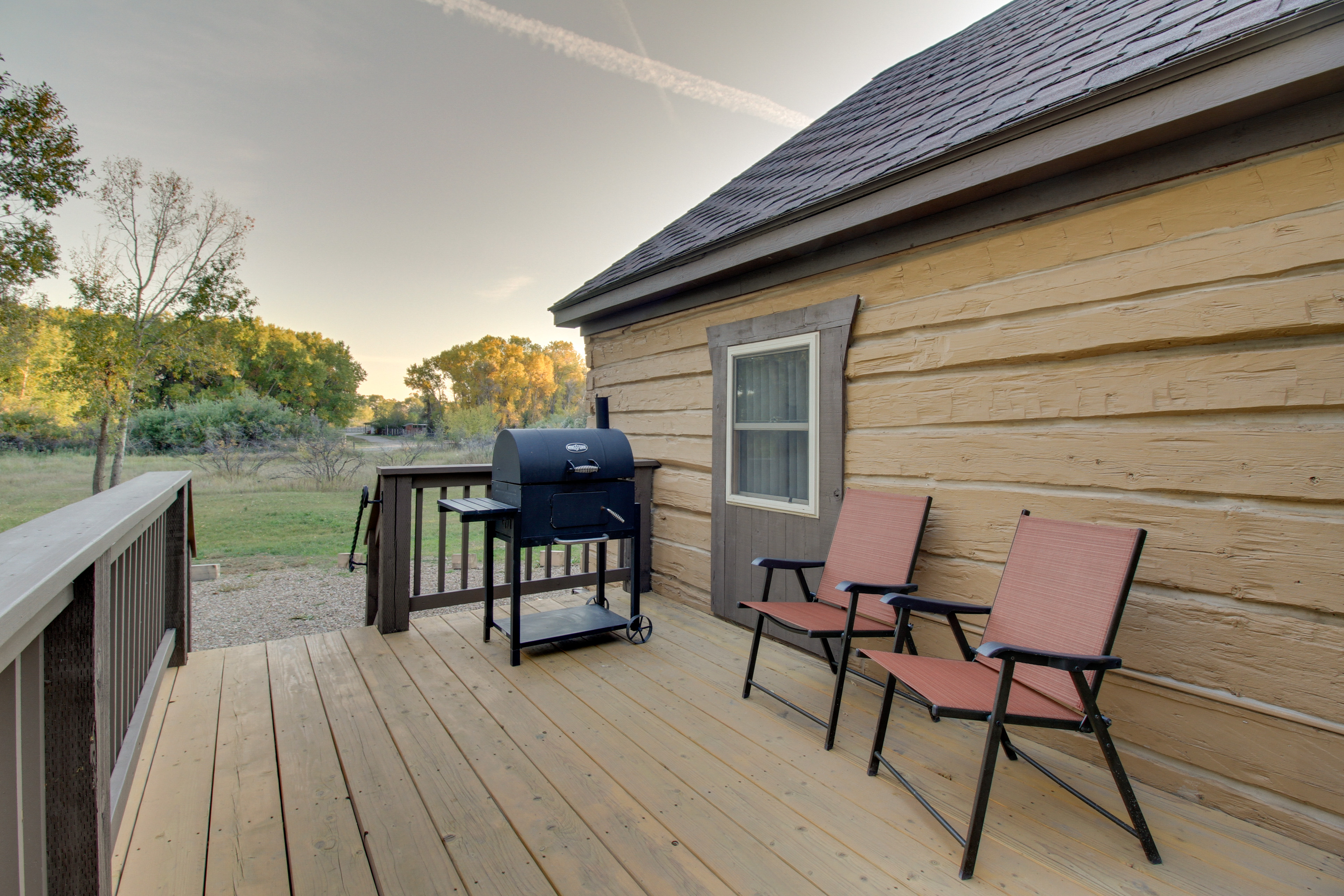 Property Image 2 - Cozy Augusta Cabin w/ Furnished Deck & Grill!