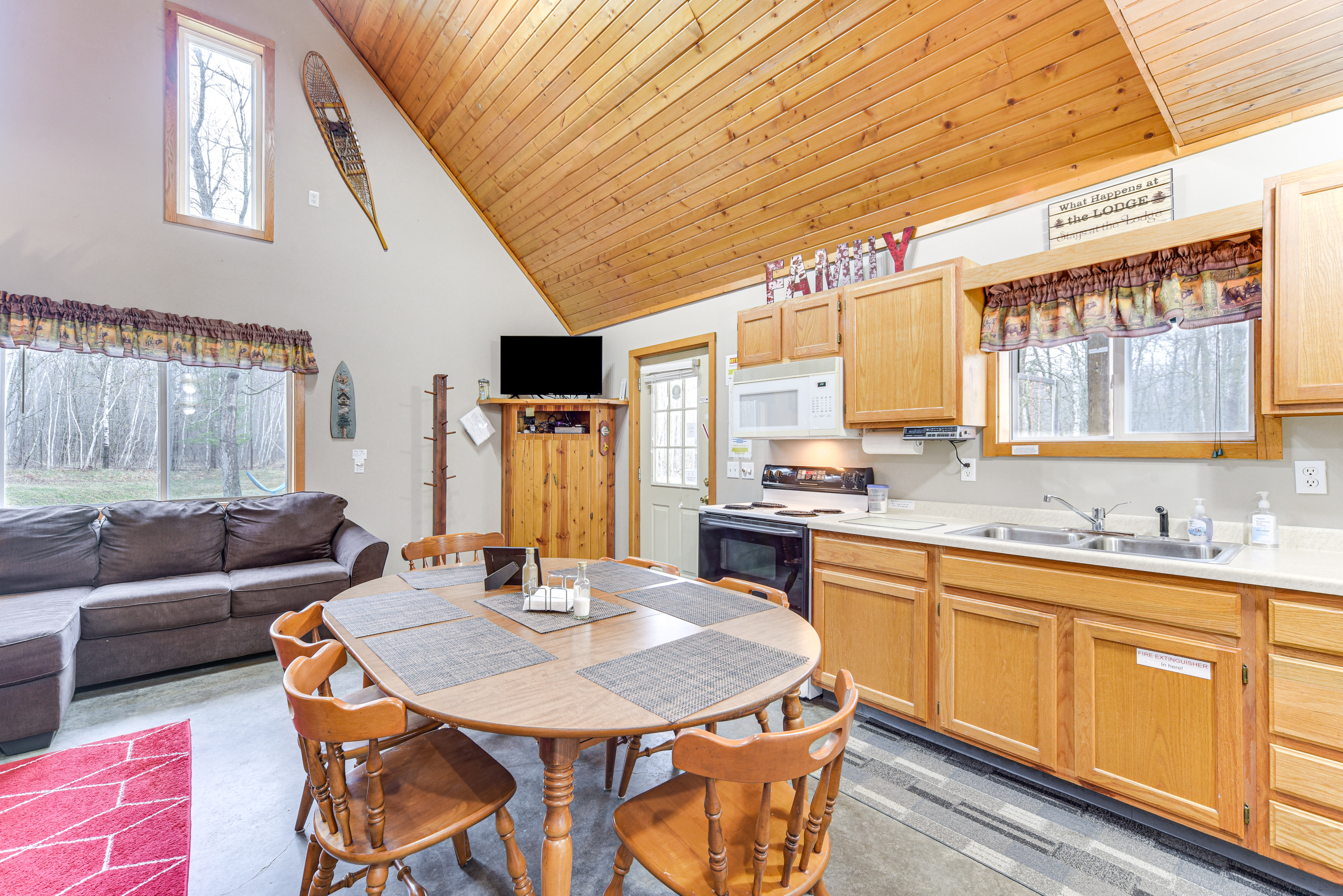 Property Image 2 - Cozy Birchwood Retreat on UTV Trail w/ Hot Tub!