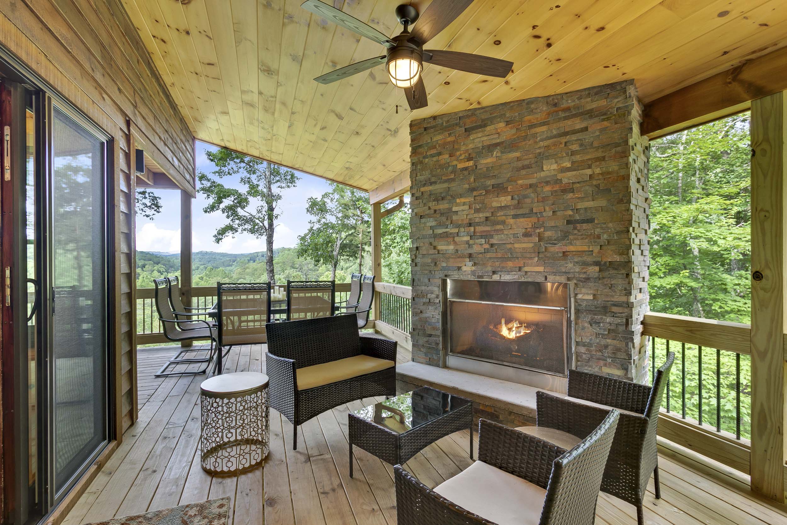 Property Image 1 - Elegant Creekside Cabin w/ Hot Tub, Views & More!