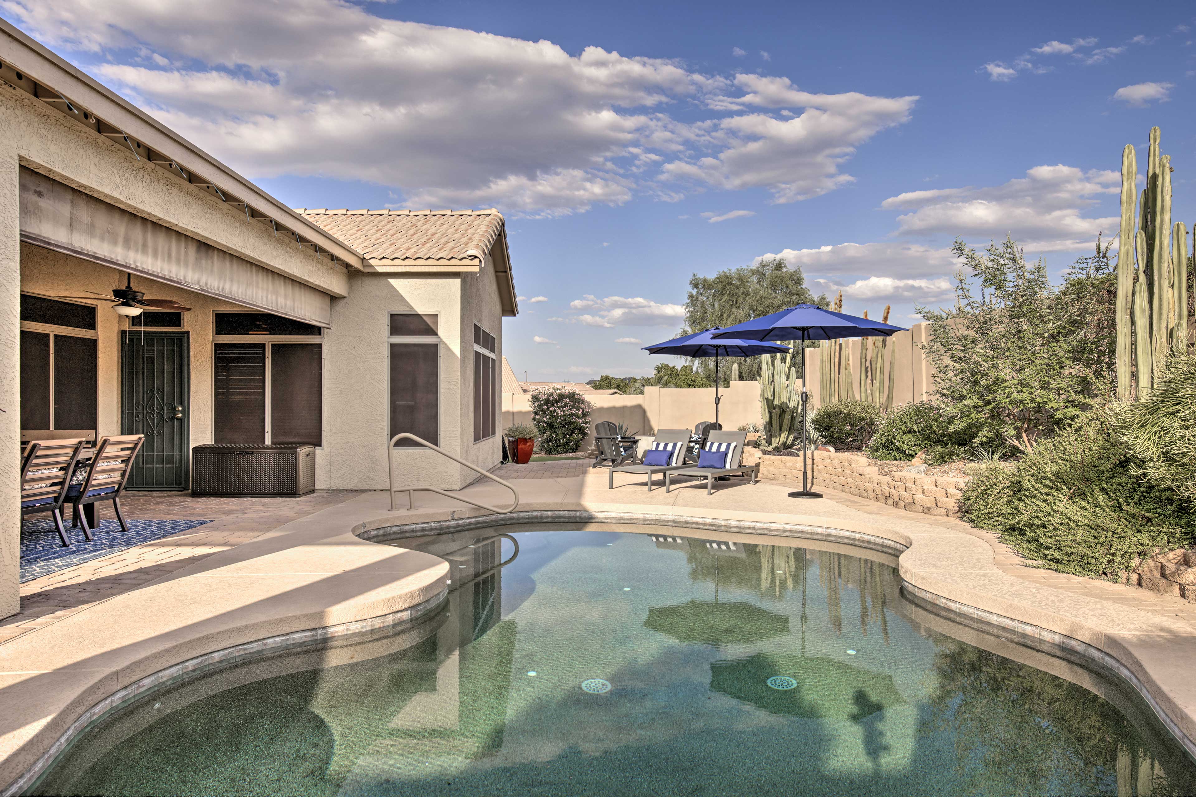Property Image 2 - Estrella Mountain Home w/ Fire Pit & Outdoor Oasis