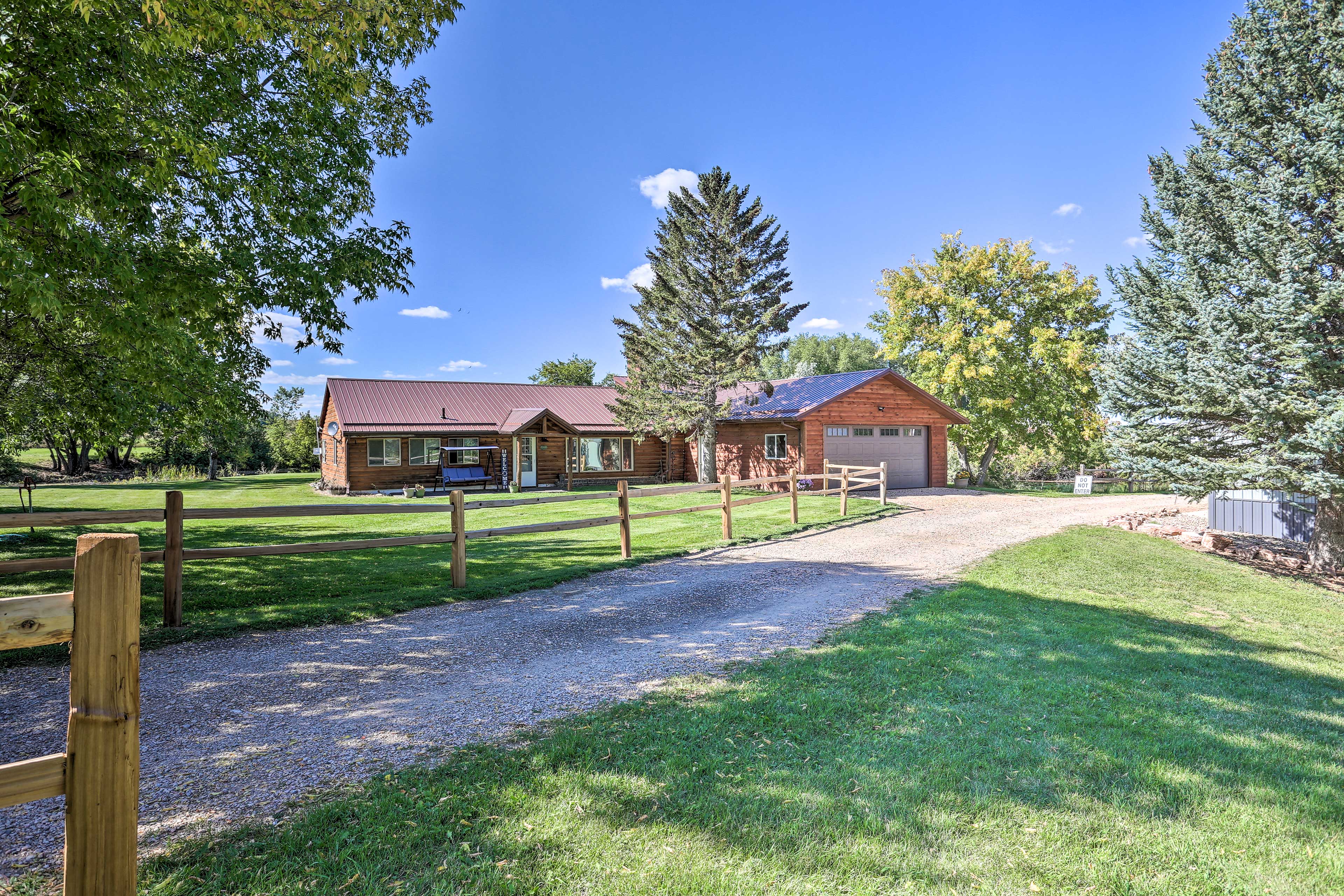 Property Image 2 - Rustic Spearfish Cabin on 12-Acre Trout Farm