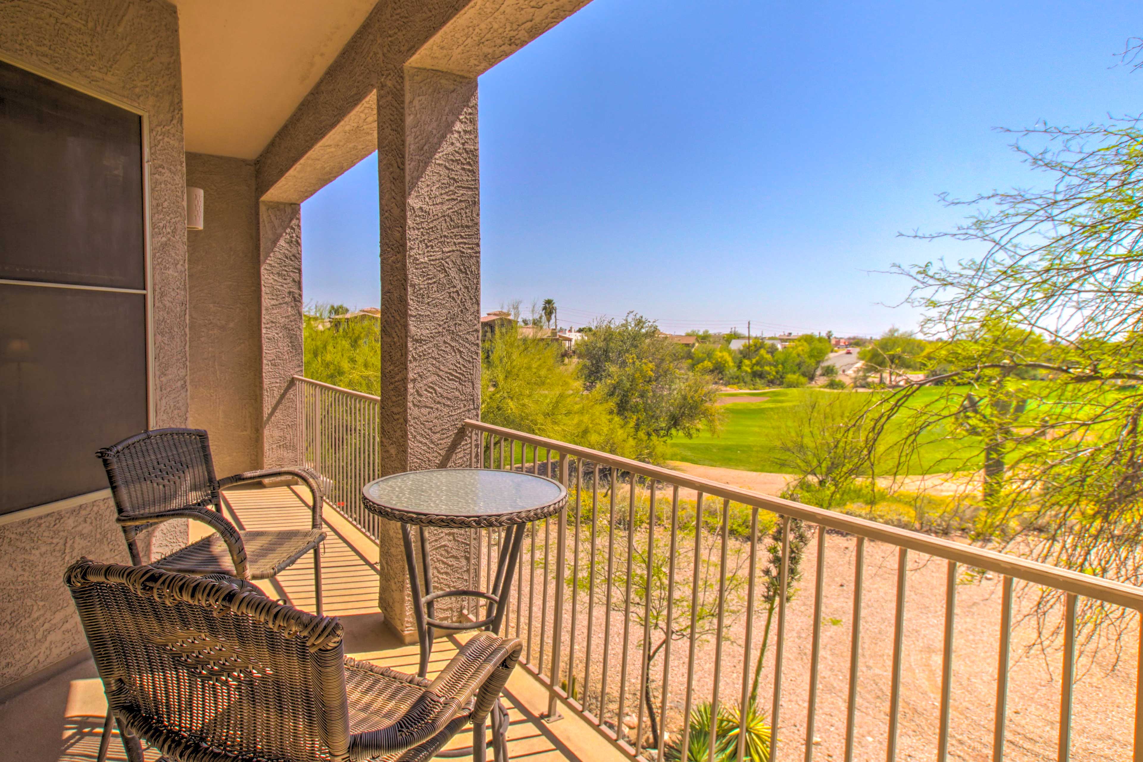 Property Image 2 - Gold Canyon Townhome w/ Golf Course View!