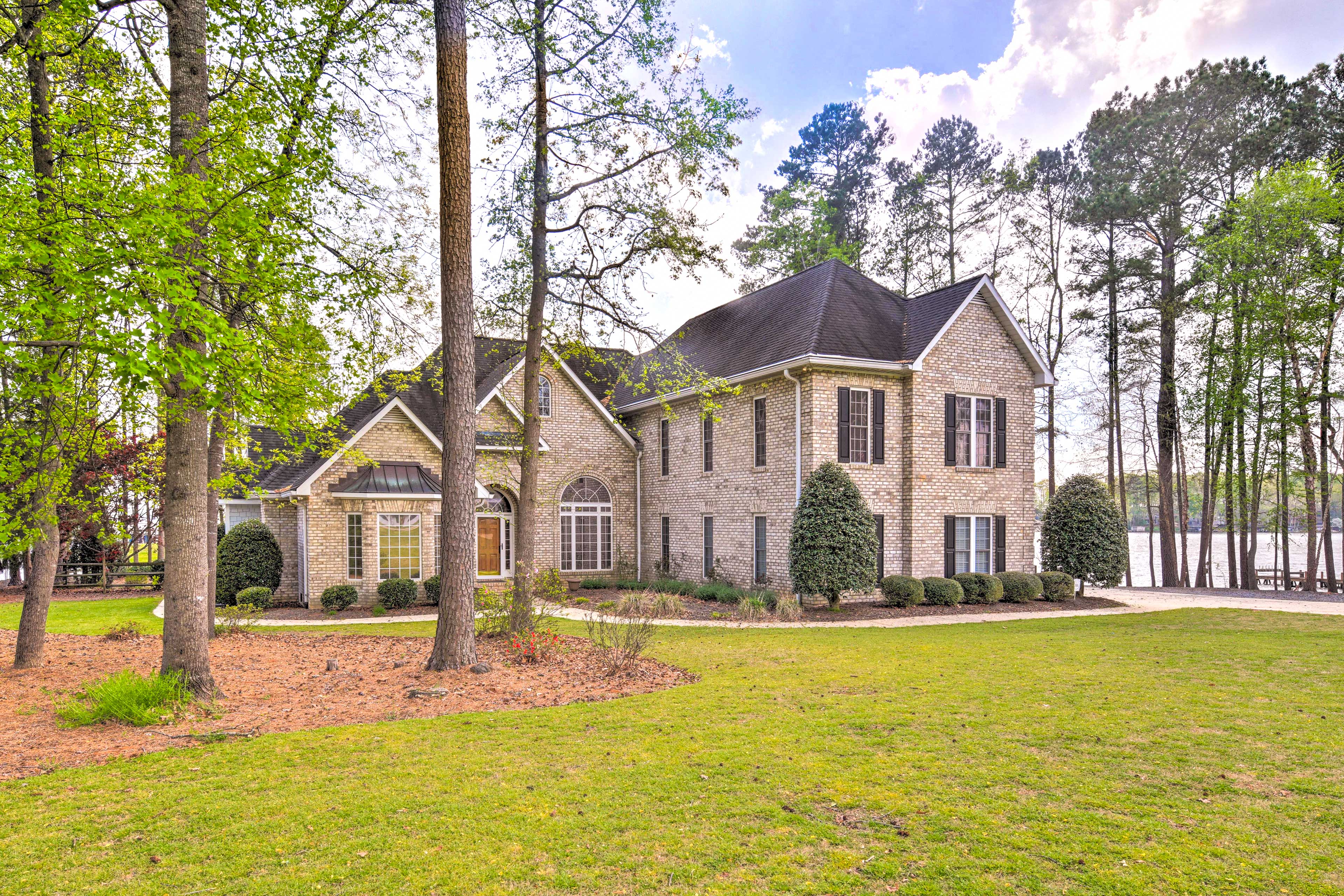 Property Image 1 - Grand Mt Gilead Villa on Lake Tillery w/ Dock