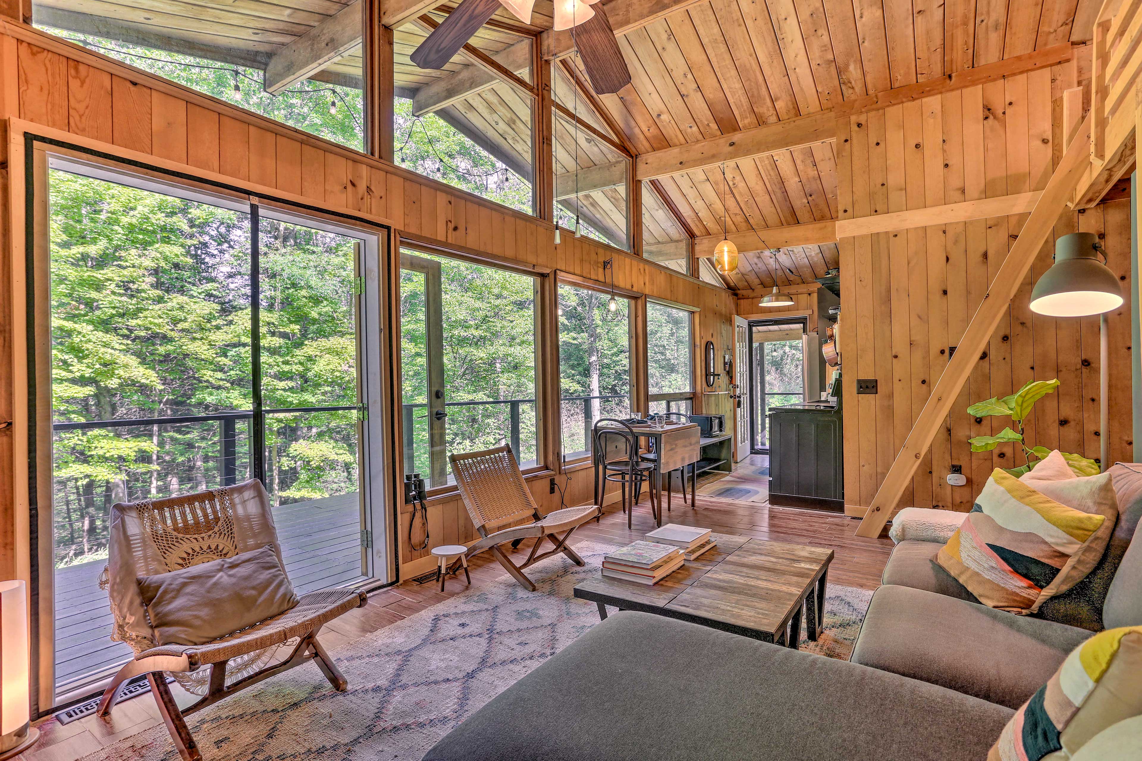 Property Image 1 - High Falls Restorative Cabin in the Woods!