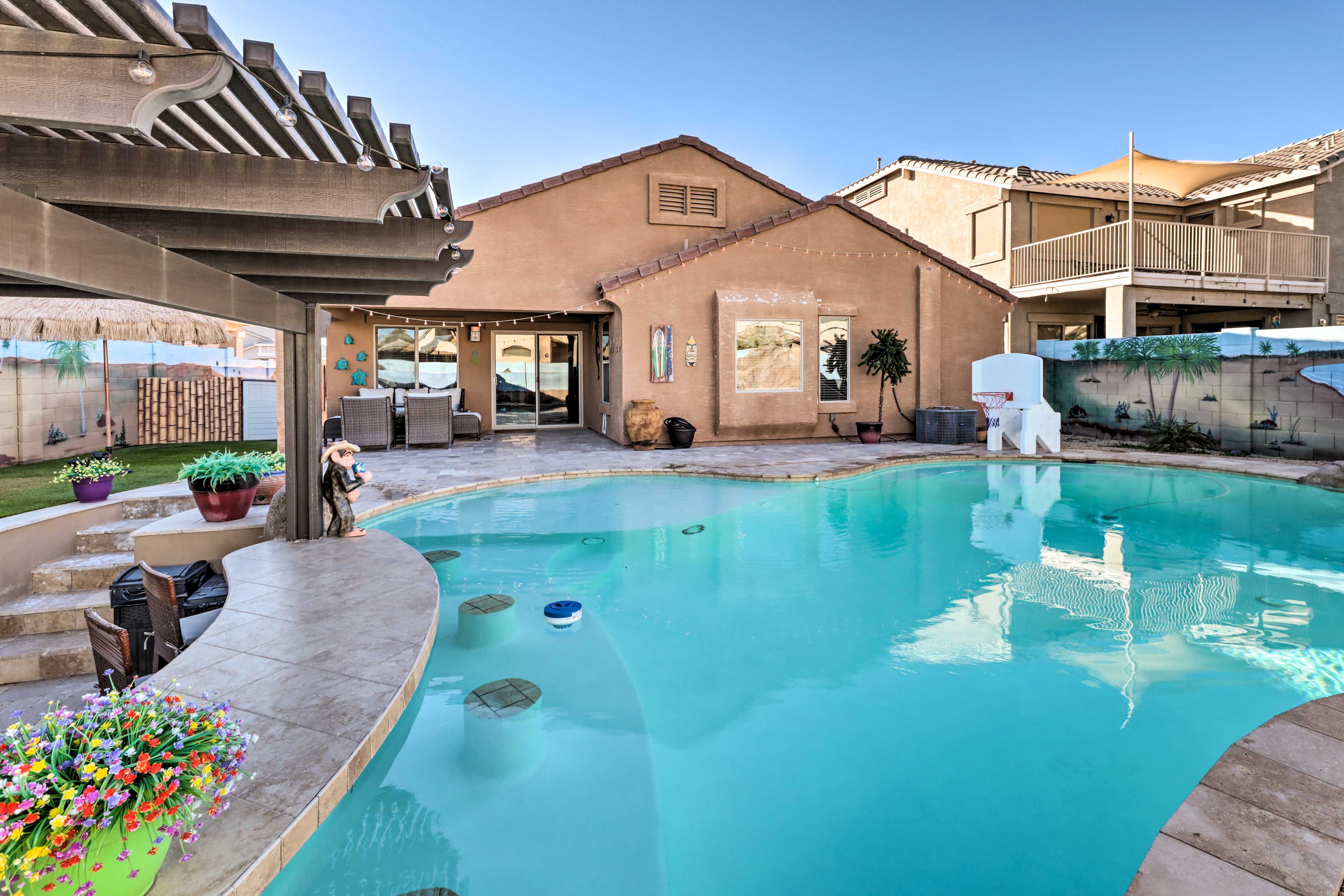 Property Image 1 - Lovely Maricopa Home w/ Backyard Oasis, Pool & Bar