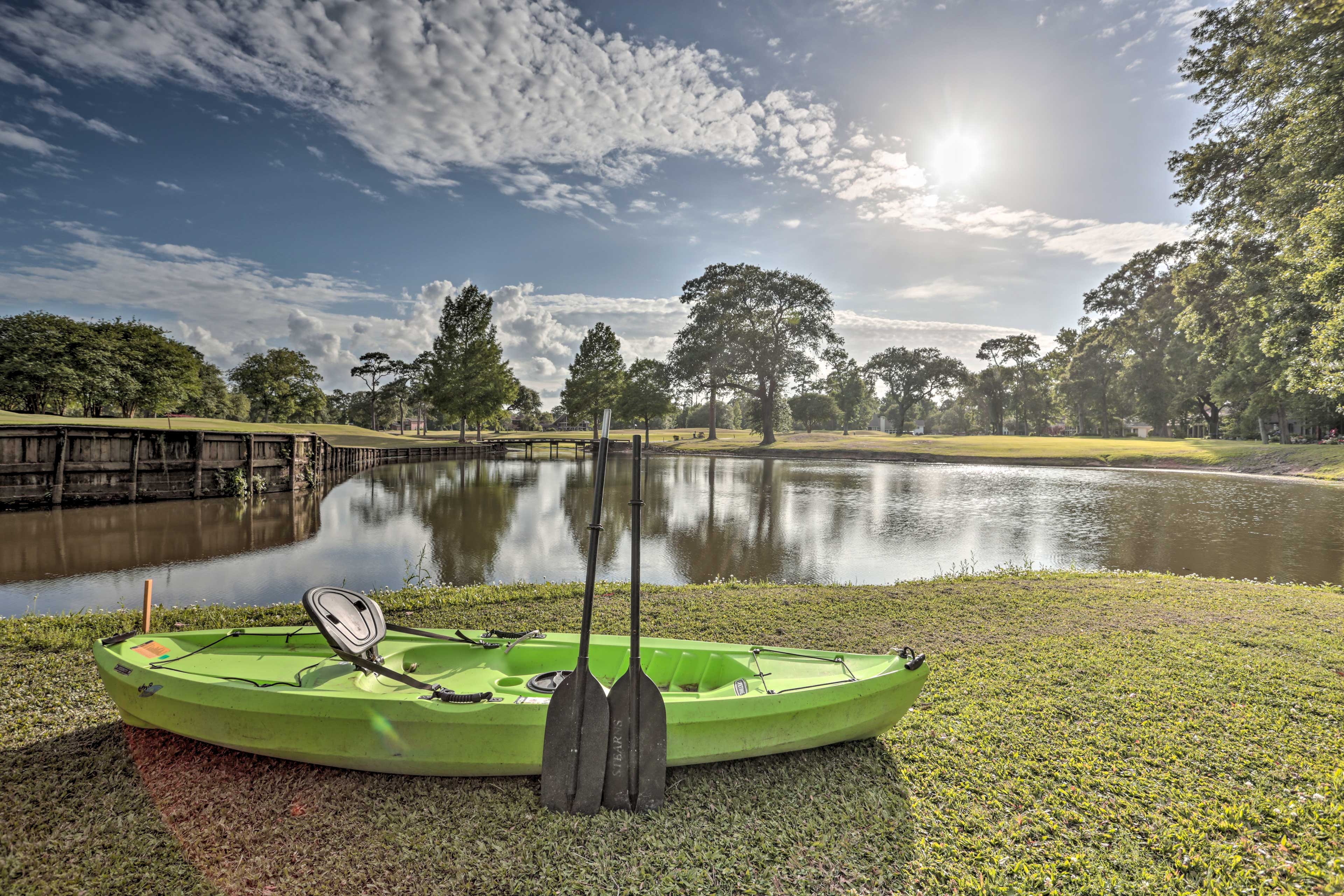 Property Image 1 - Lake Charles Home: 1 Mi to Public Boat Launch