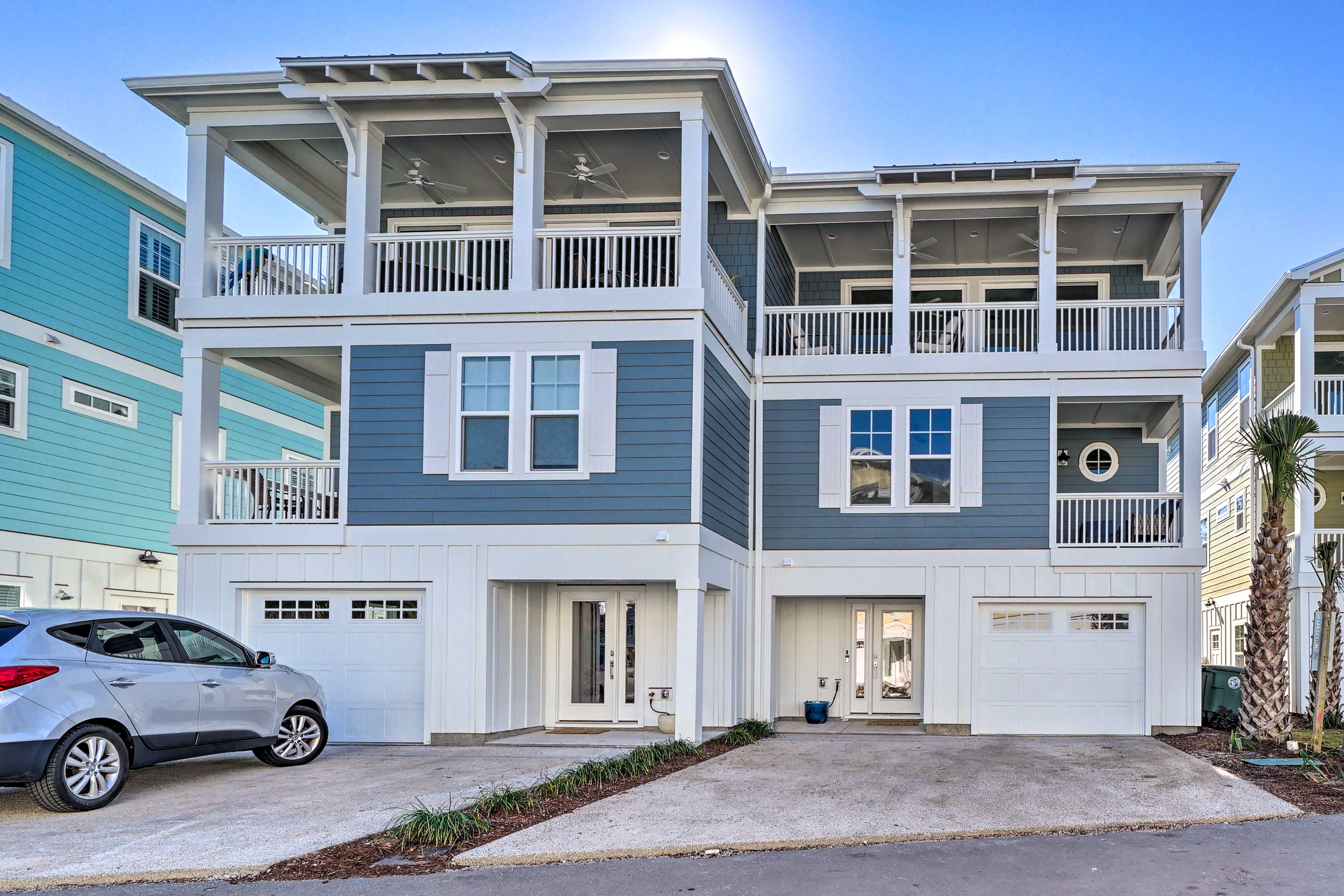 Property Image 1 - Kure Beach Townhome: Short Walk to the Beach!