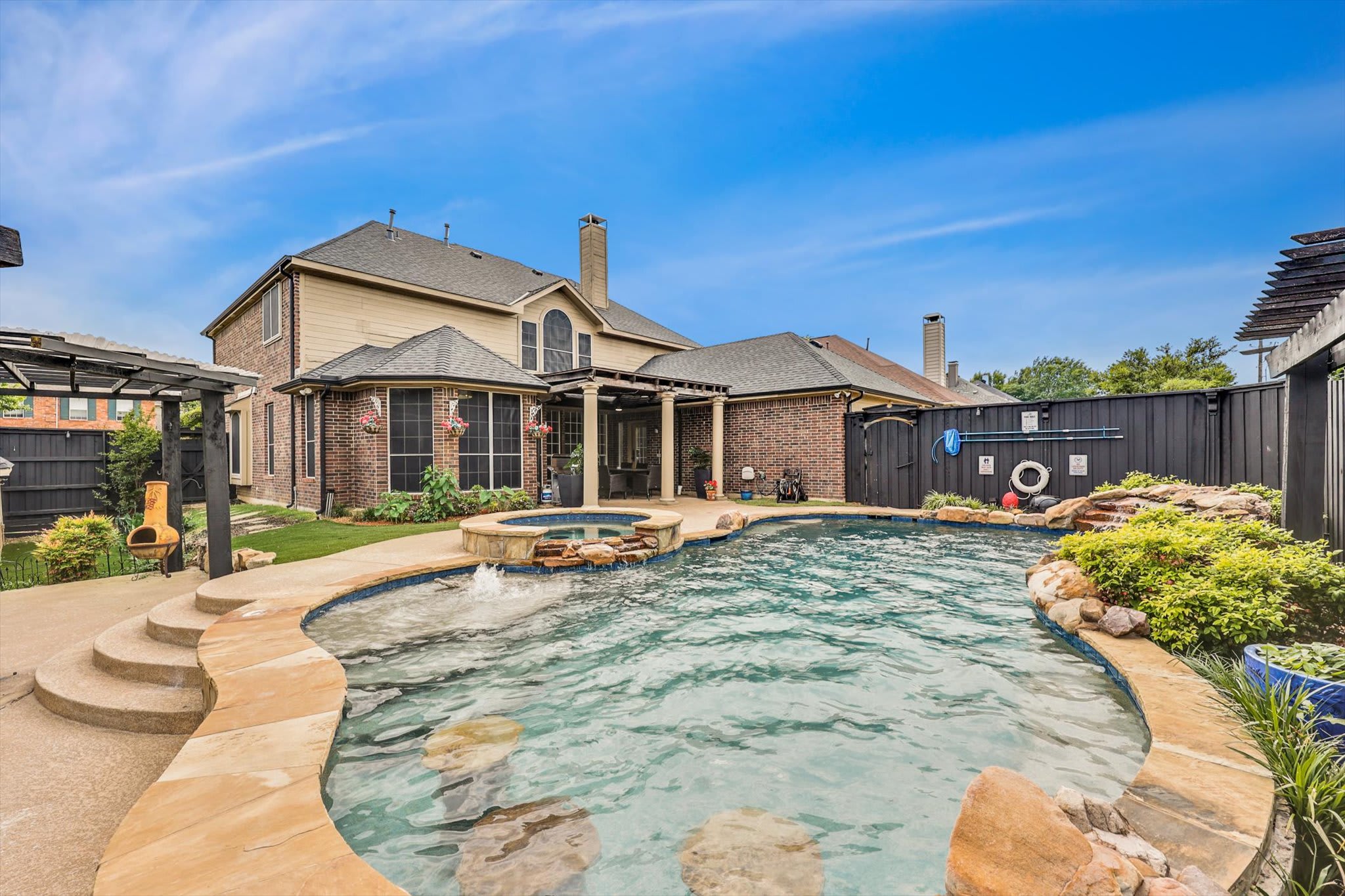 Property Image 1 - Creekside Charm w/ Pool, Backyard Oasis, Patio