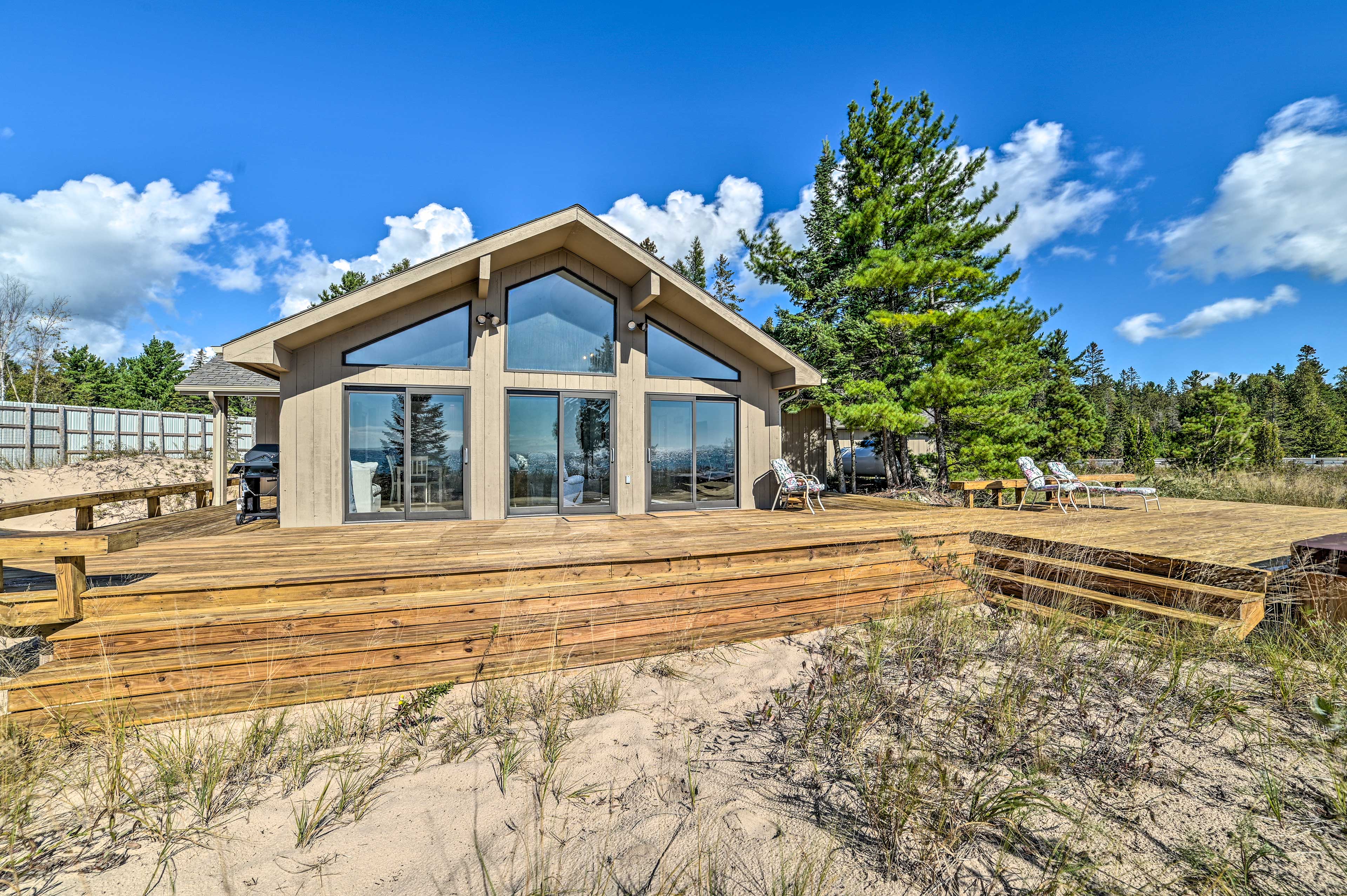 Property Image 1 - Lake Huron Home w/ Deck, Direct Beach Access!