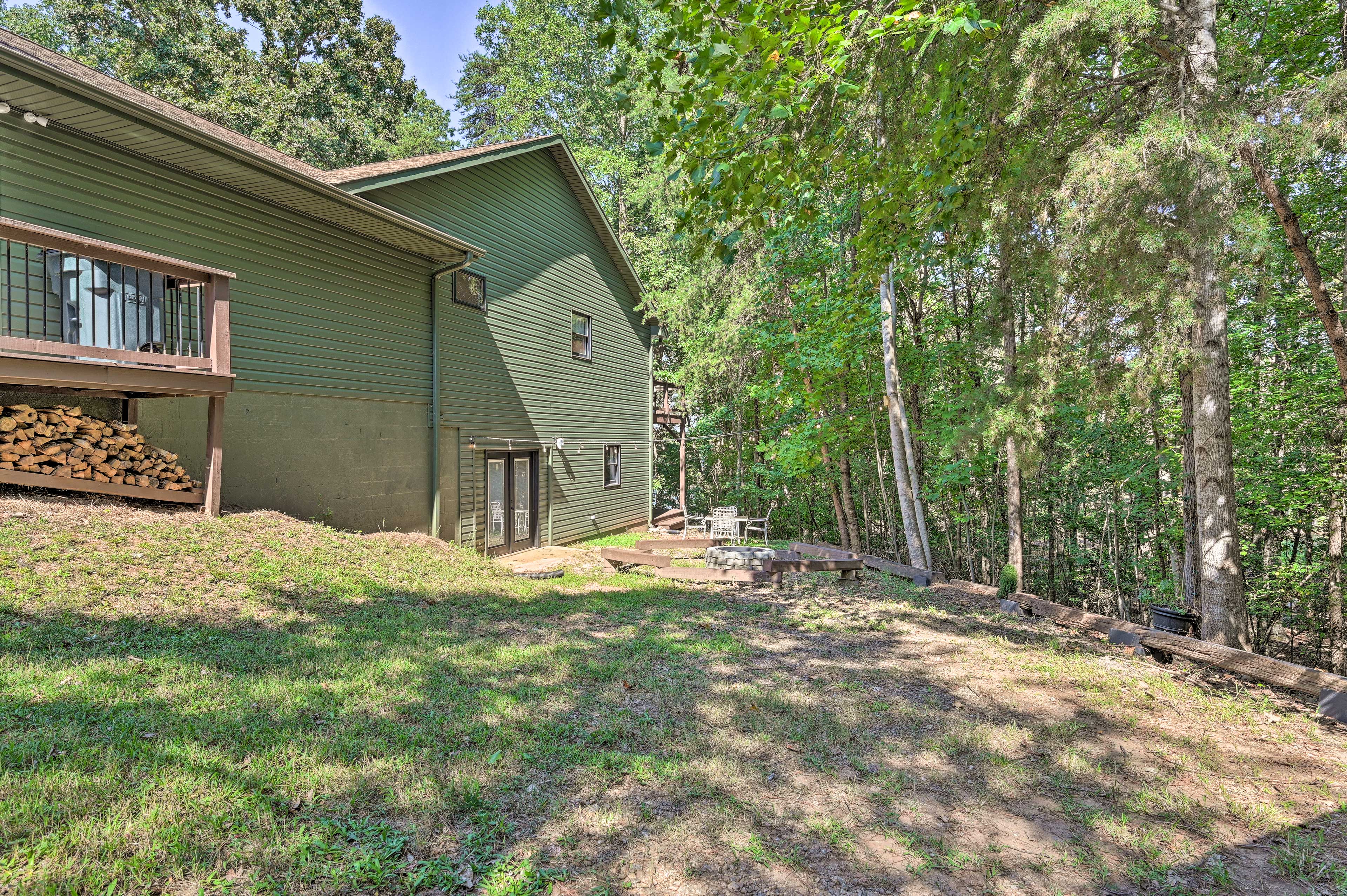 Property Image 1 - Lakefront Anderson Paradise: Dock, Fire Pit!