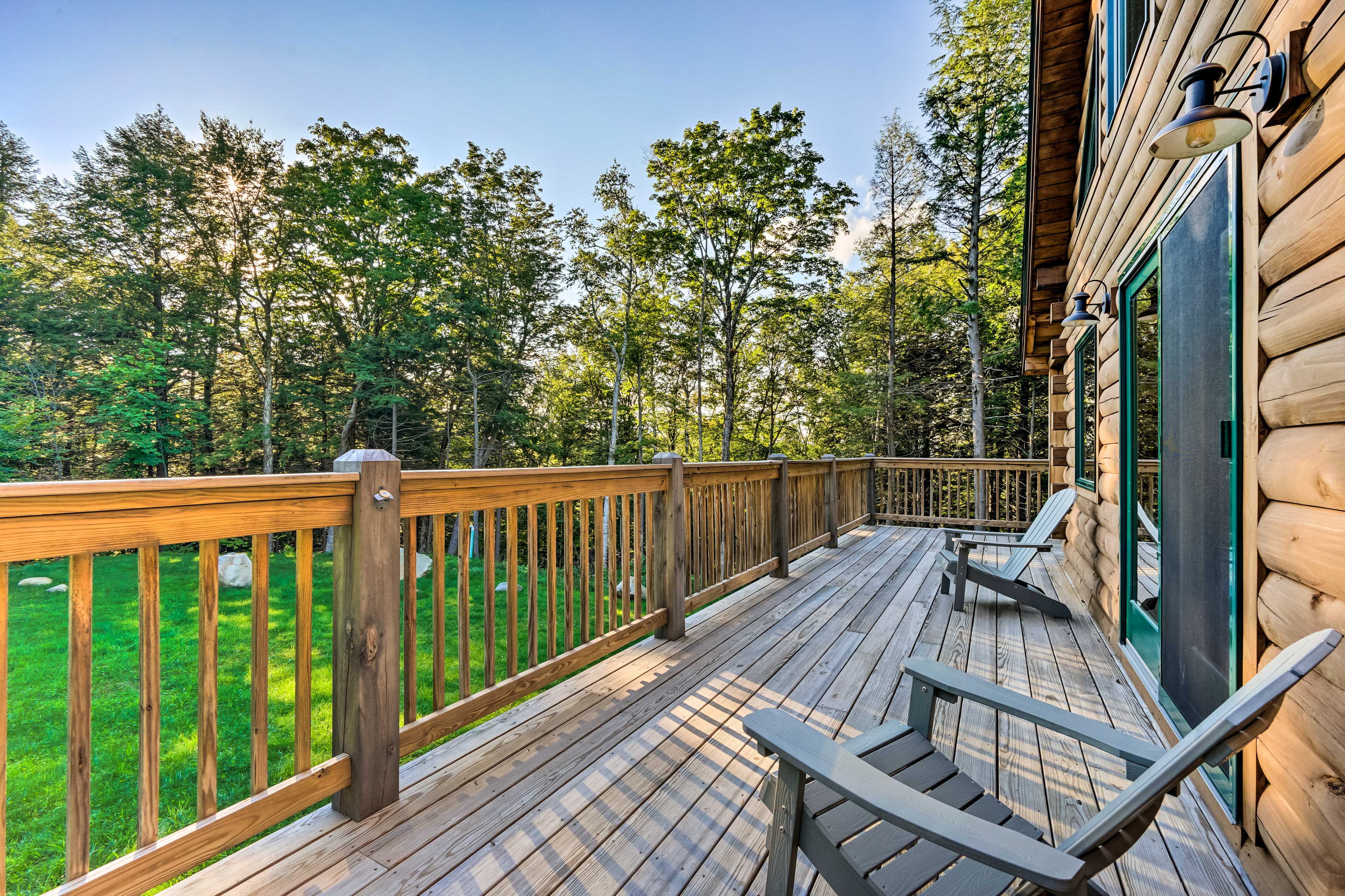 Property Image 2 - Londonderry Chalet w/ Deck, Fire Pit & Views!