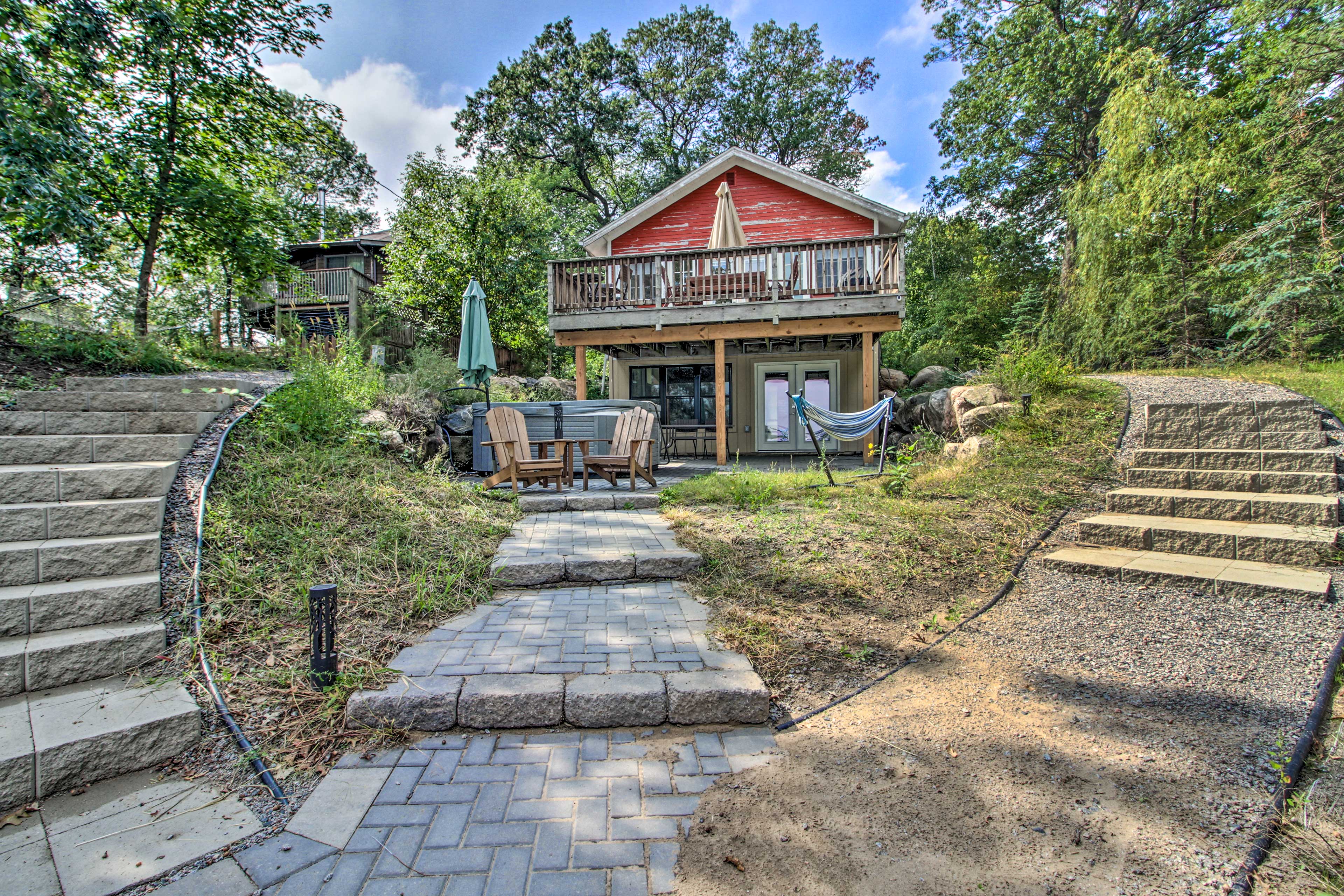 Property Image 2 - Lower Unit of Cabin: Shared Dock & Fire Pit!