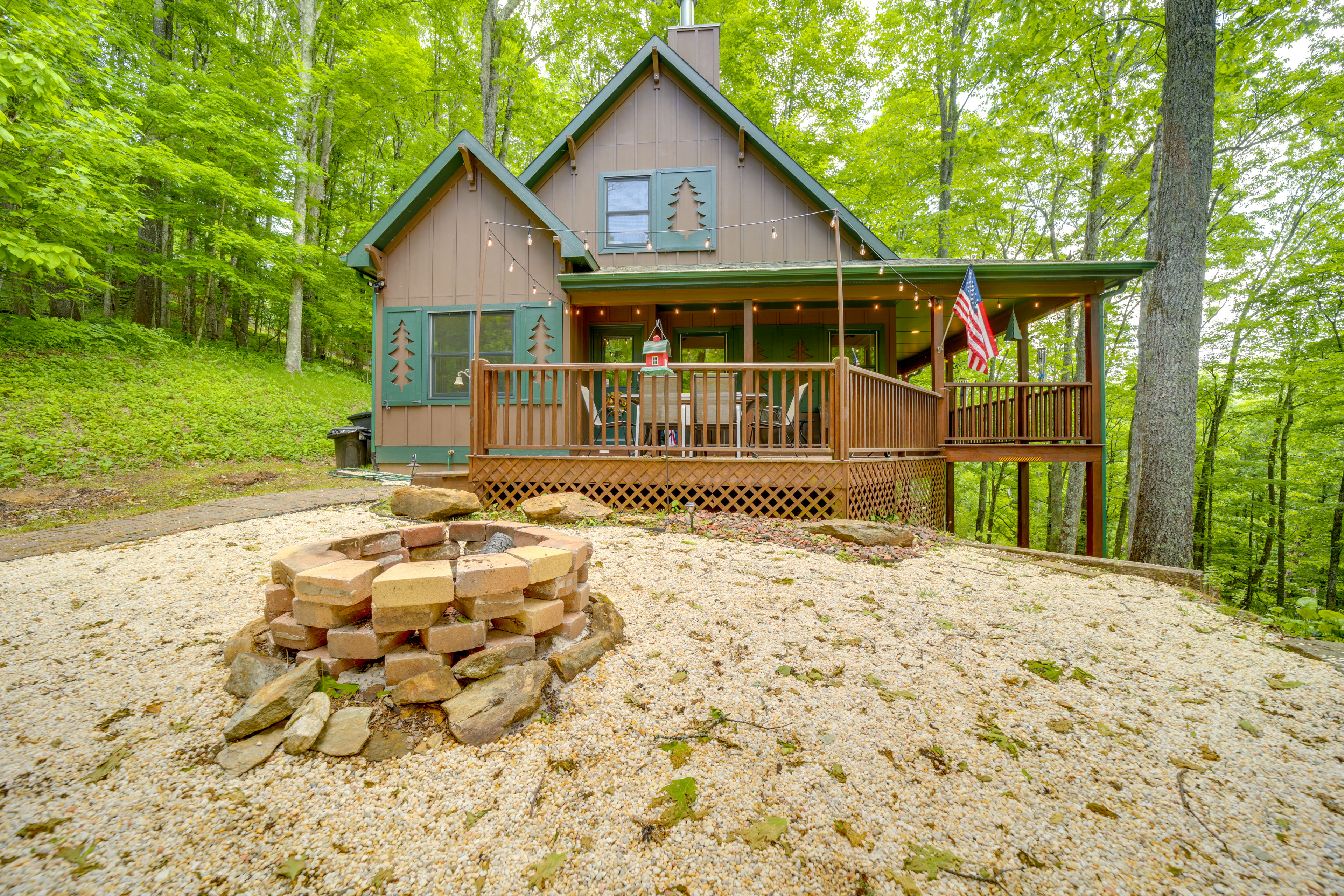 Property Image 1 - Mars Hill Home w/ Fire Pit + Amenity Access!