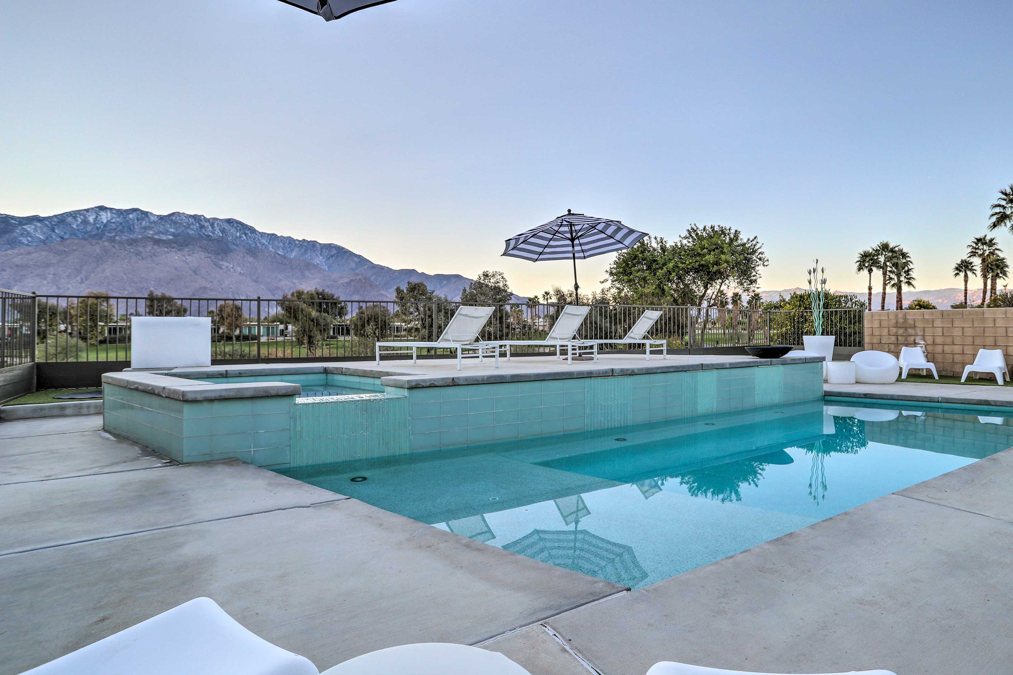 Property Image 1 - Palm Springs Home w/ Mountain & Golf Course Views