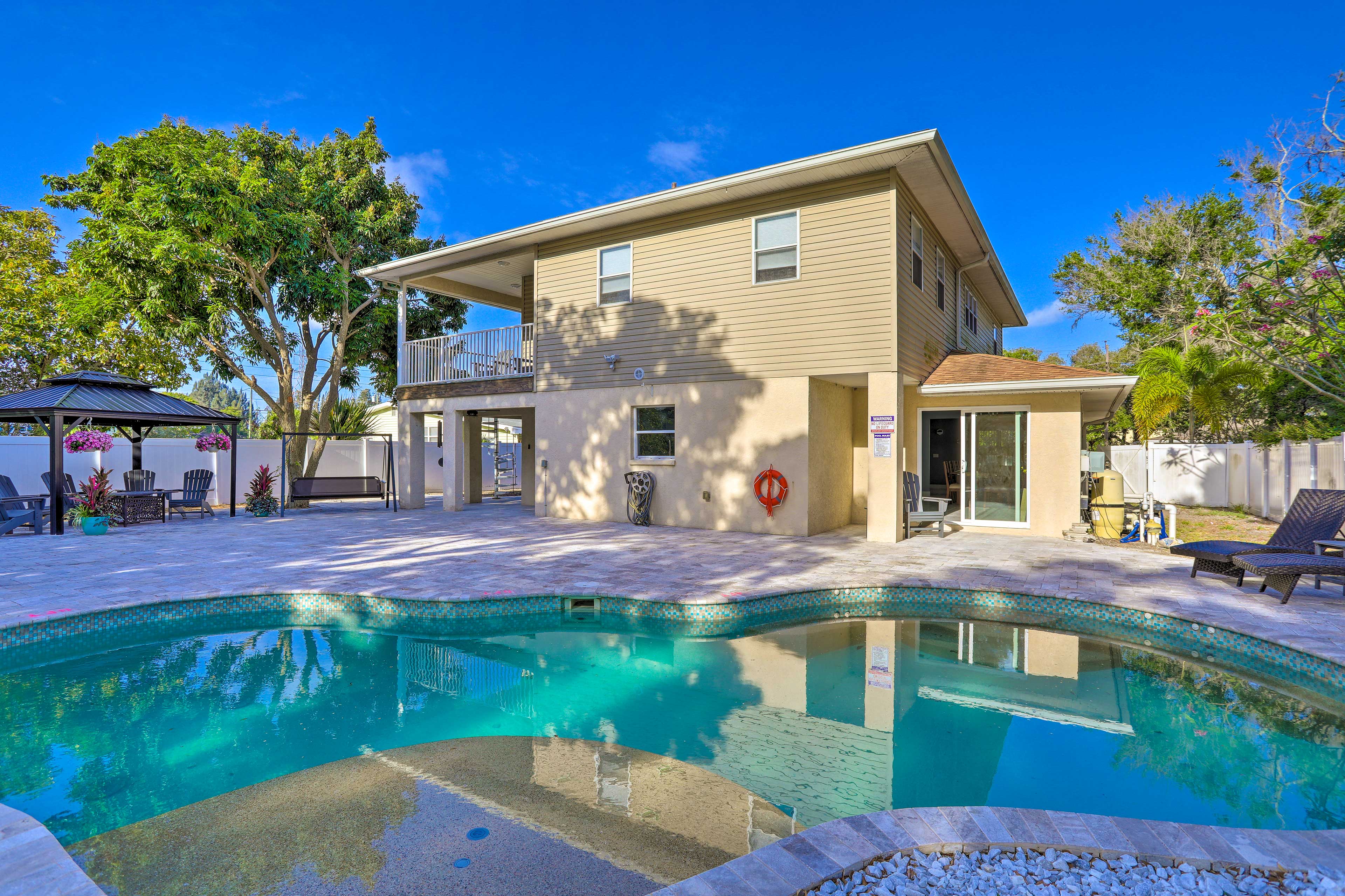 Property Image 1 - Modern Clearwater Home w/ Deck: 9 Mi to Beach