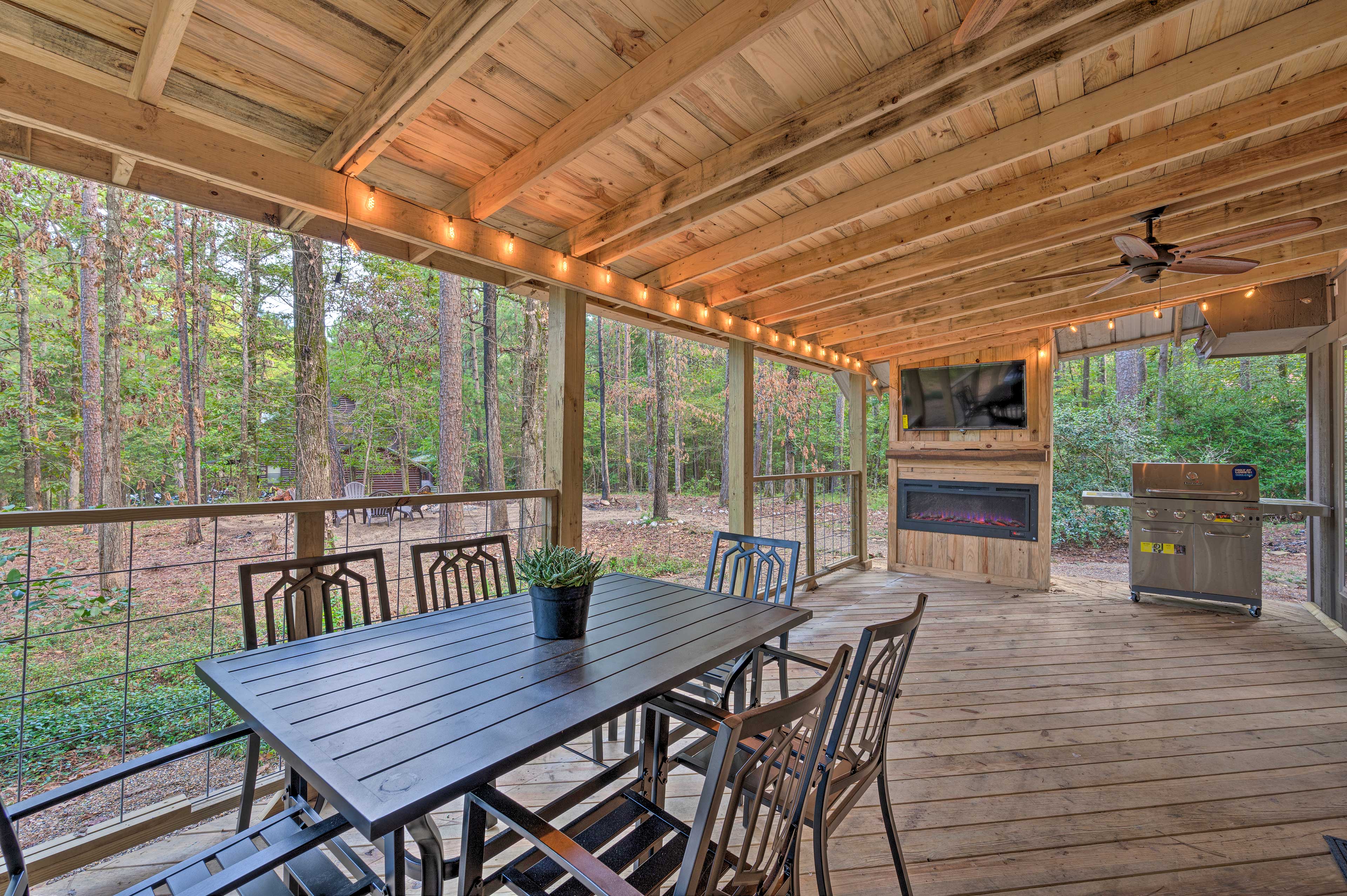Property Image 2 - Modern Cabin w/ Luxury Deck & Private Hot Tub