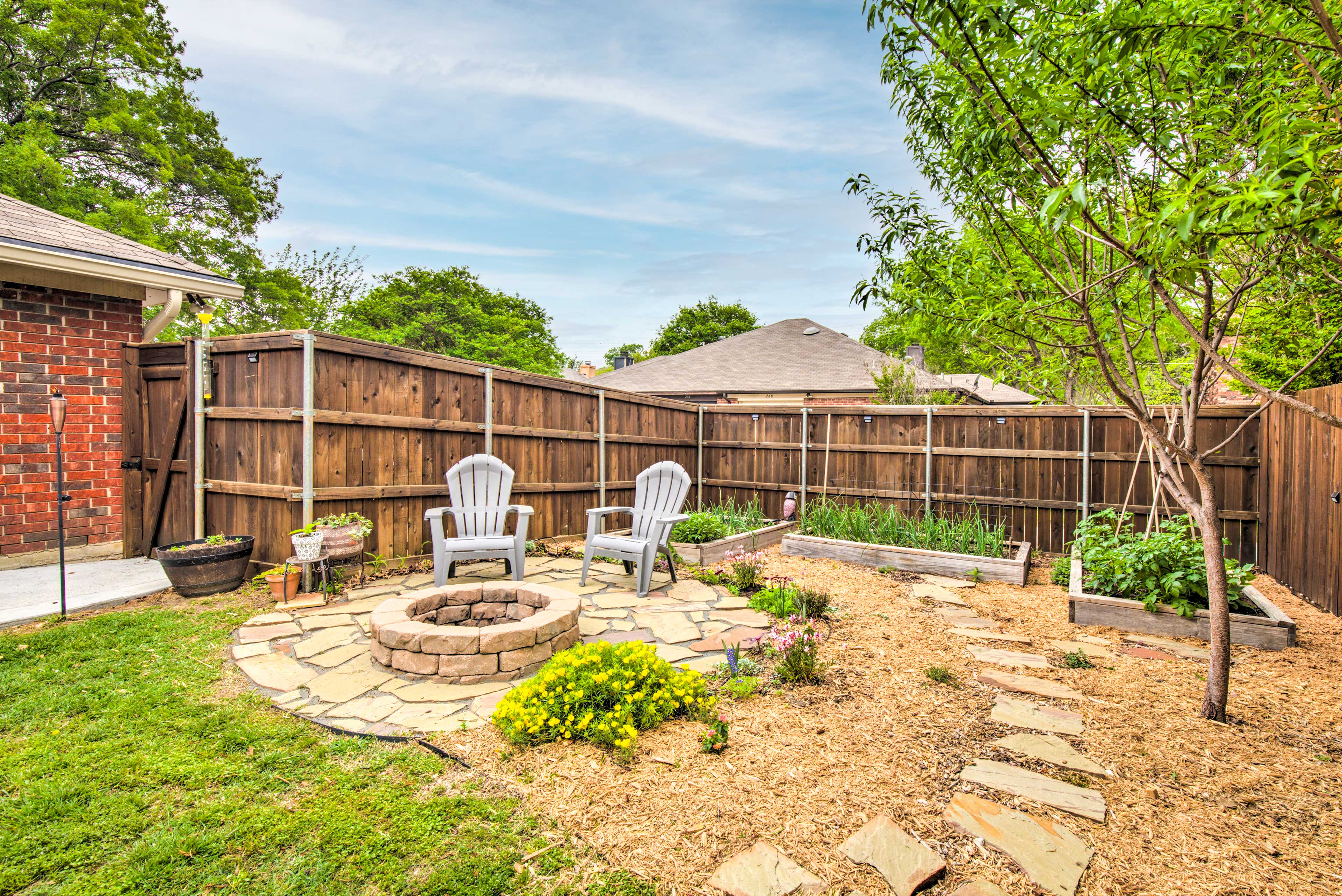 Property Image 2 - Modern Coppell Retreat w/ Patio + Fire Pit!