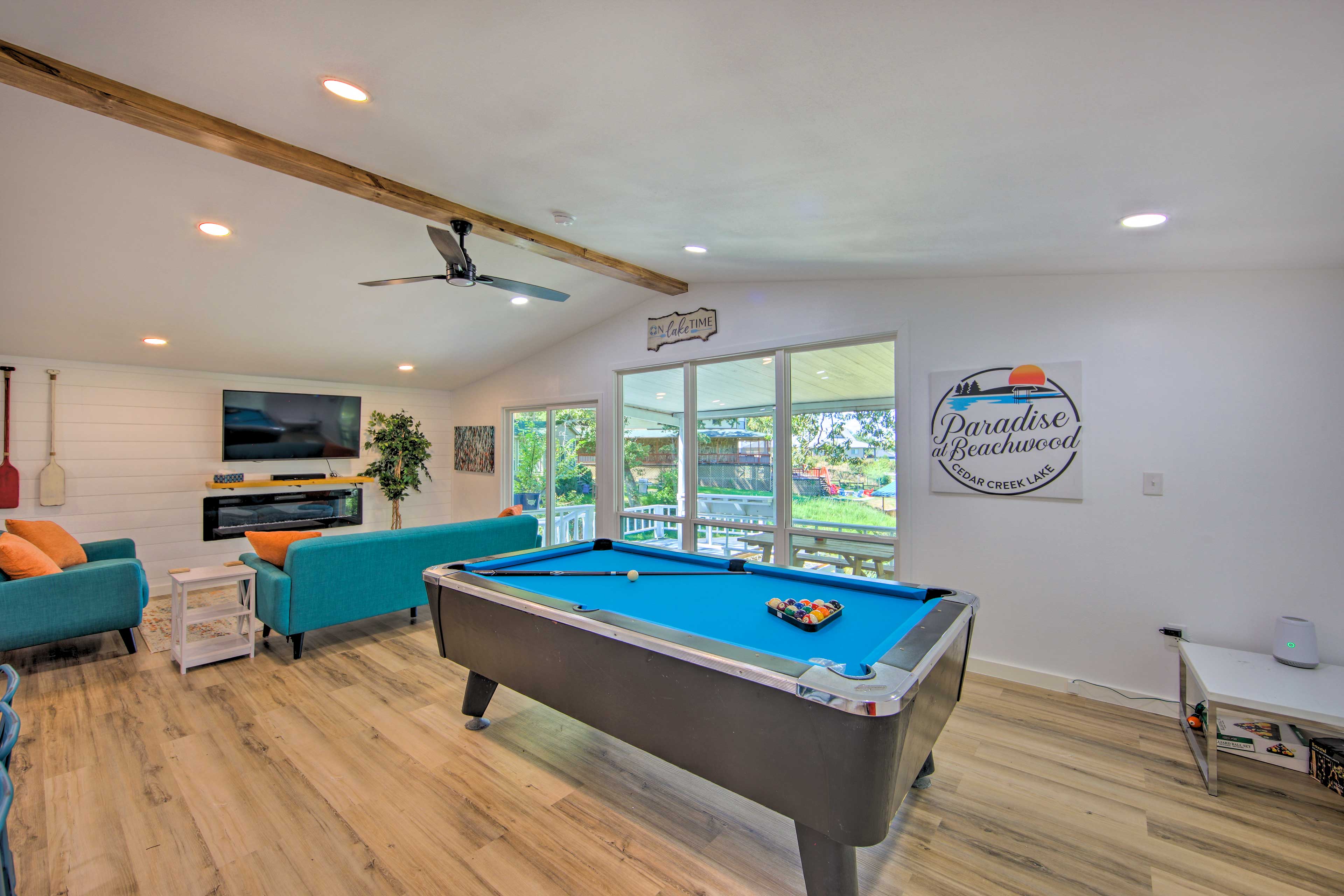 Property Image 1 - Modern Lakefront Mabank Home w/ Pool Table!