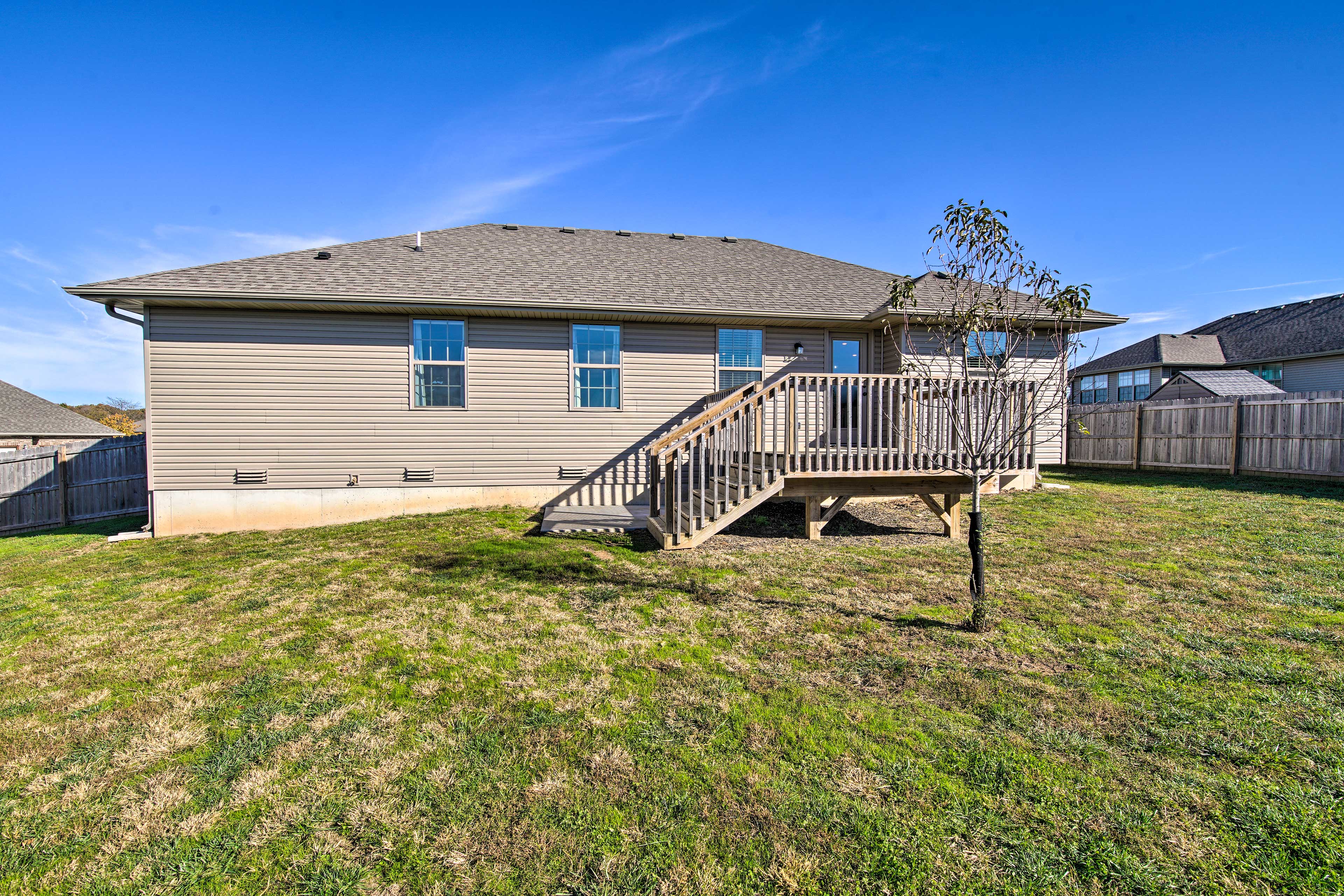 Property Image 2 - Ozark Home: Pool Access, Deck & Fenced Yard