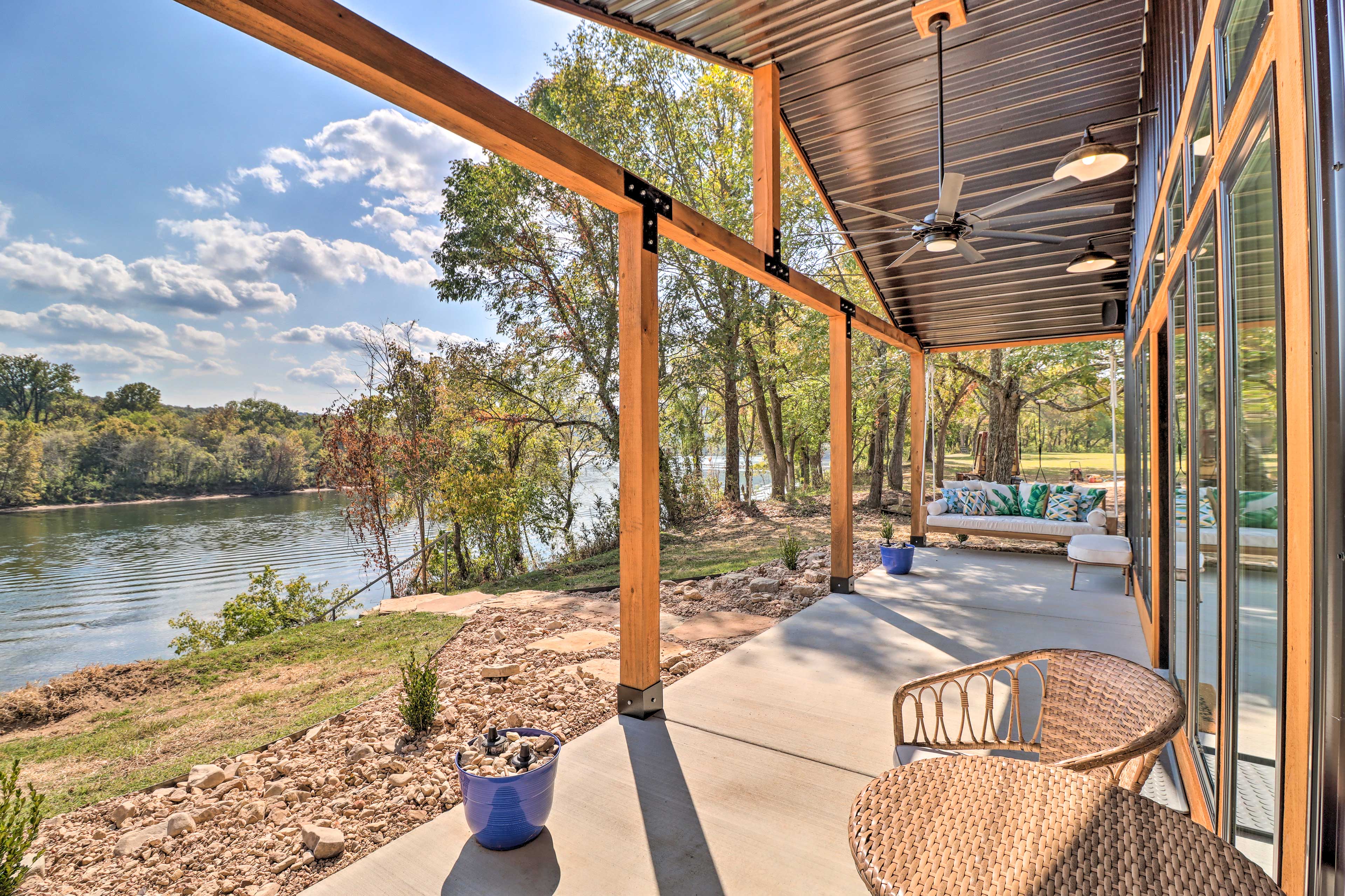 Property Image 2 - Modern Norfork House w/ Patio on White River!