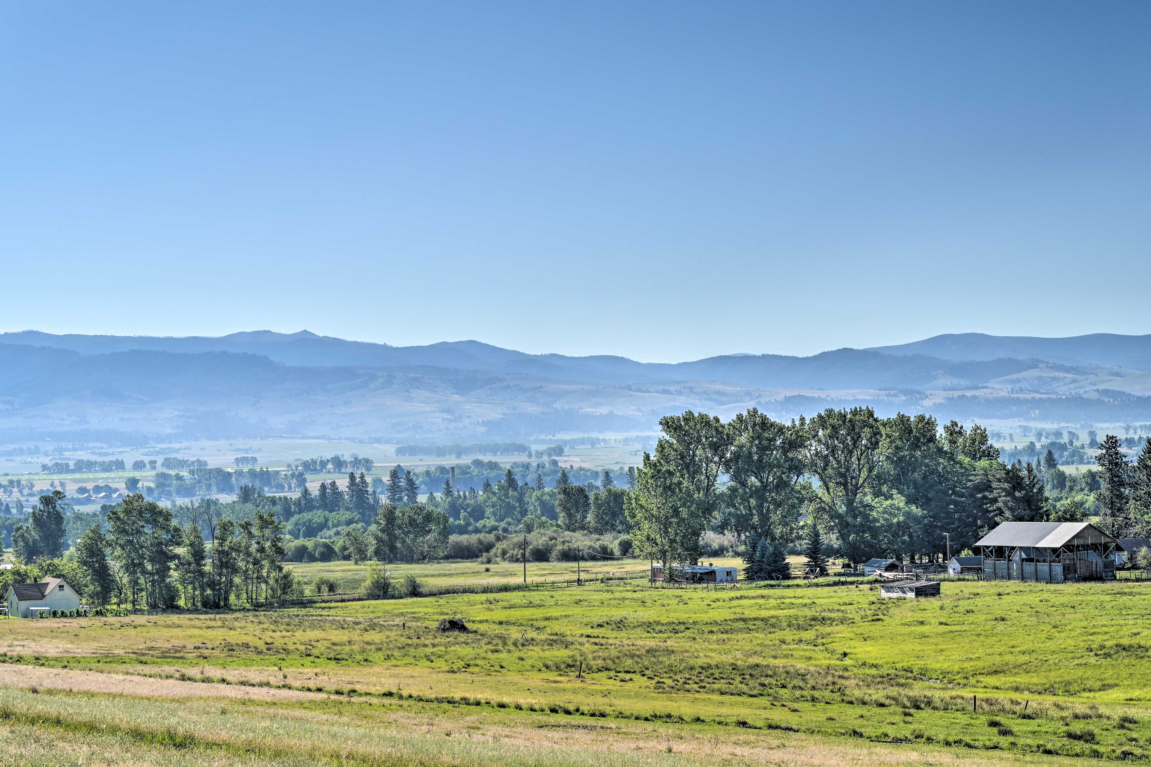 Property Image 2 - Montana Retreat: Original Hamilton Log Cabin!