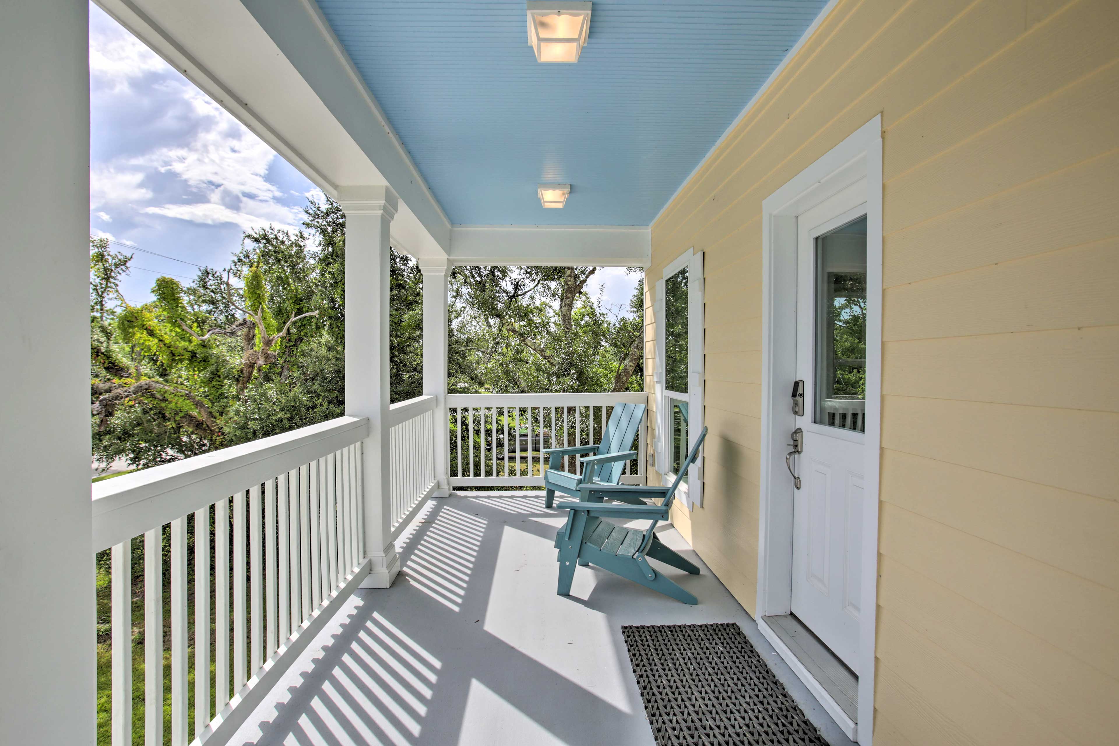 Property Image 2 - Modern Waveland Home w/ Deck, Walk to Beach!