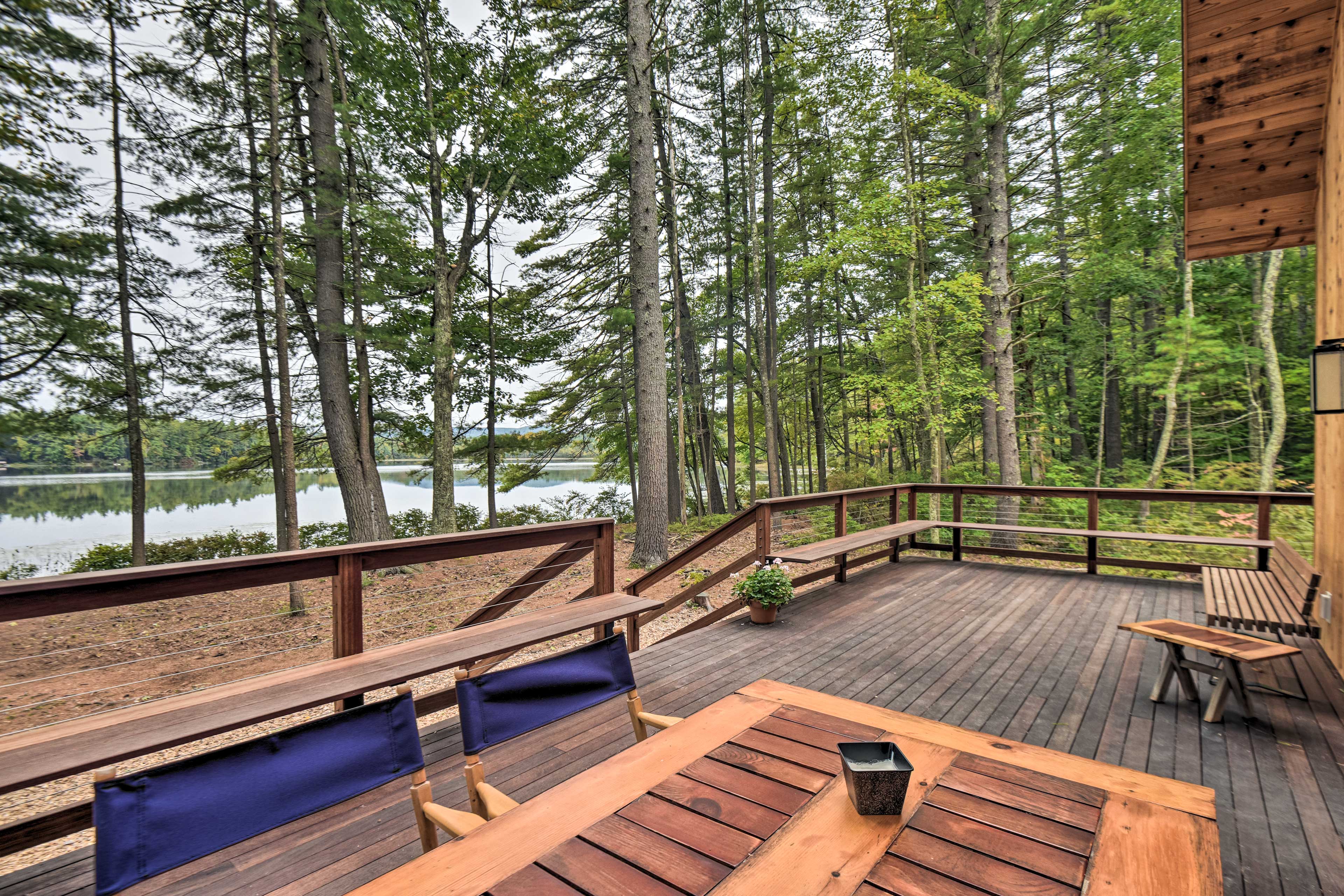 Property Image 2 - Modern Francestown Retreat on Scobie Pond!