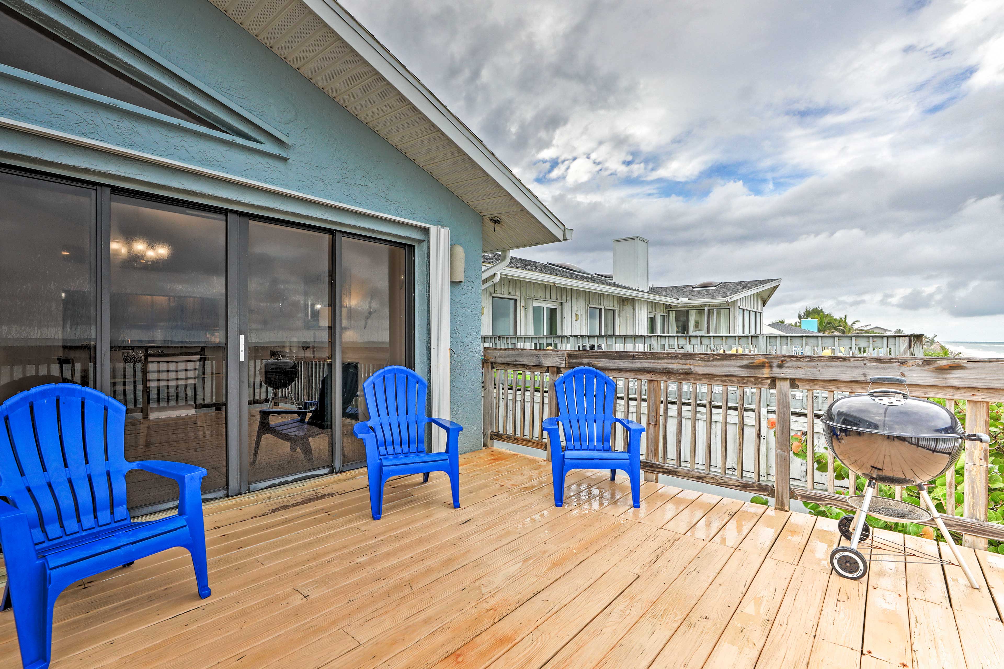 Property Image 2 - Oceanfront Melbourne Beach Home w/ Deck & BBQ