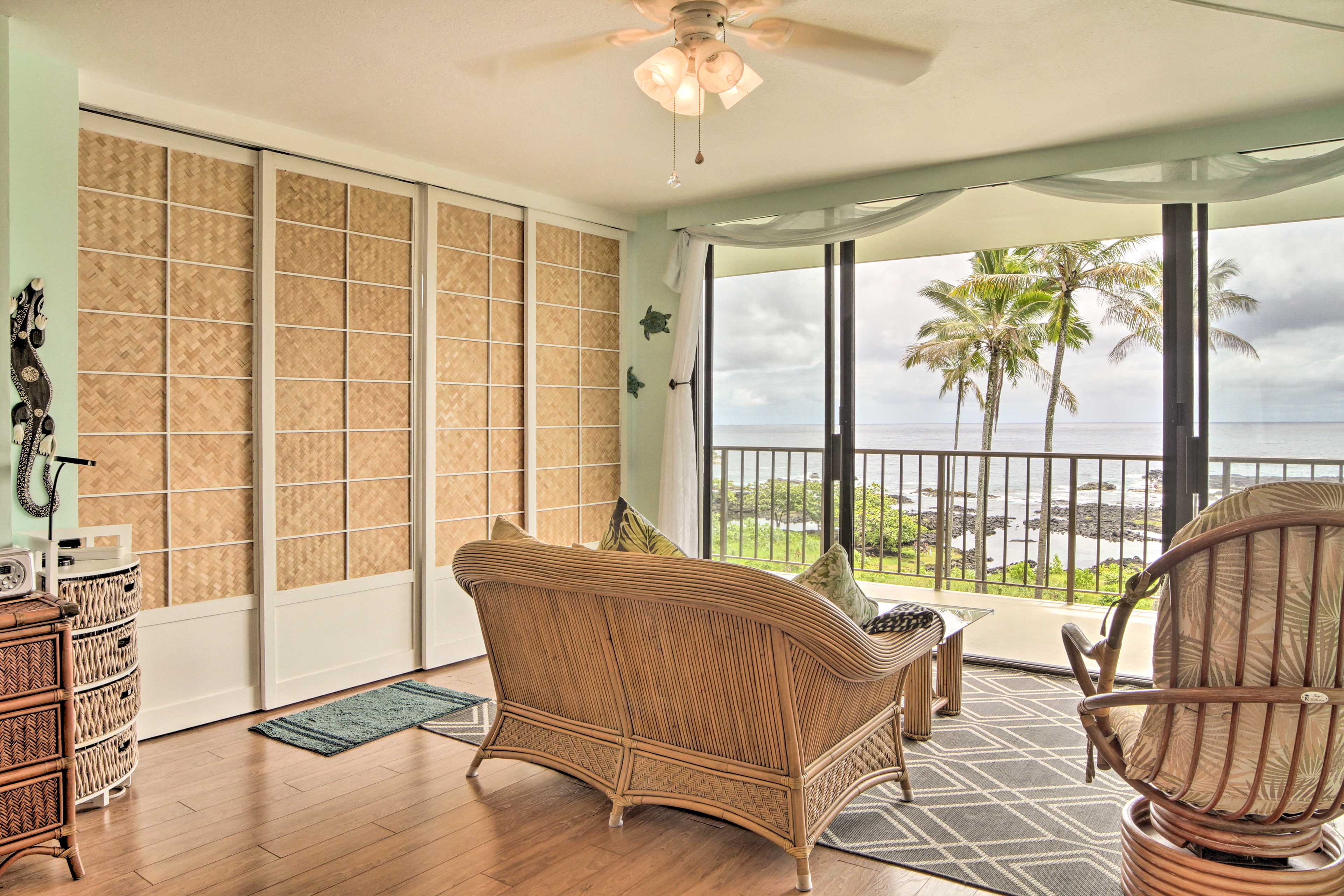Property Image 1 - Oceanview Hilo Condo w/ Indoor-Outdoor Living