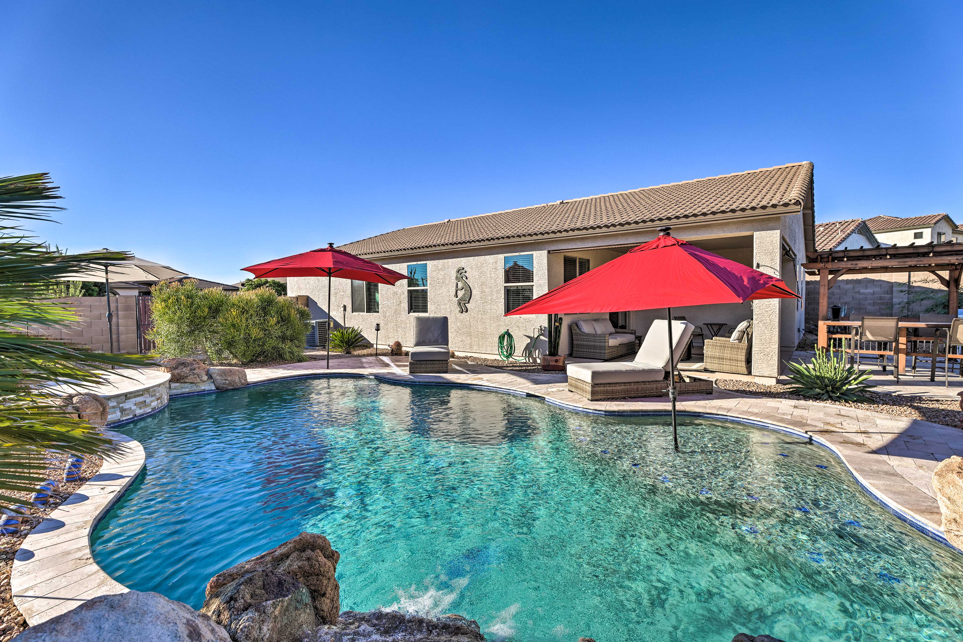 Property Image 1 - Gold Canyon Home w/ Private Pool, Grill & Fire Pit