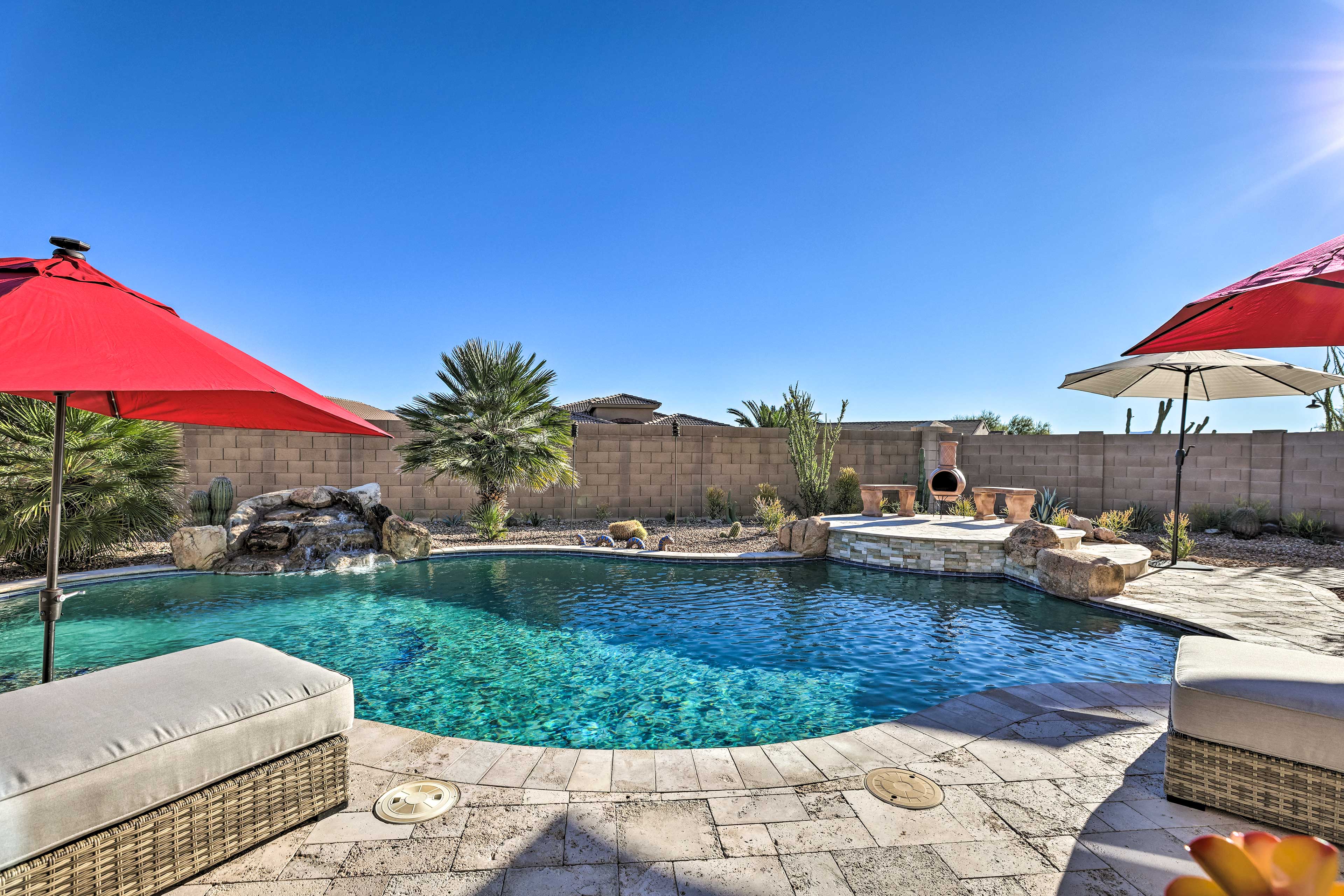 Gold Canyon Home w/ Private Pool, Grill & Fire Pit