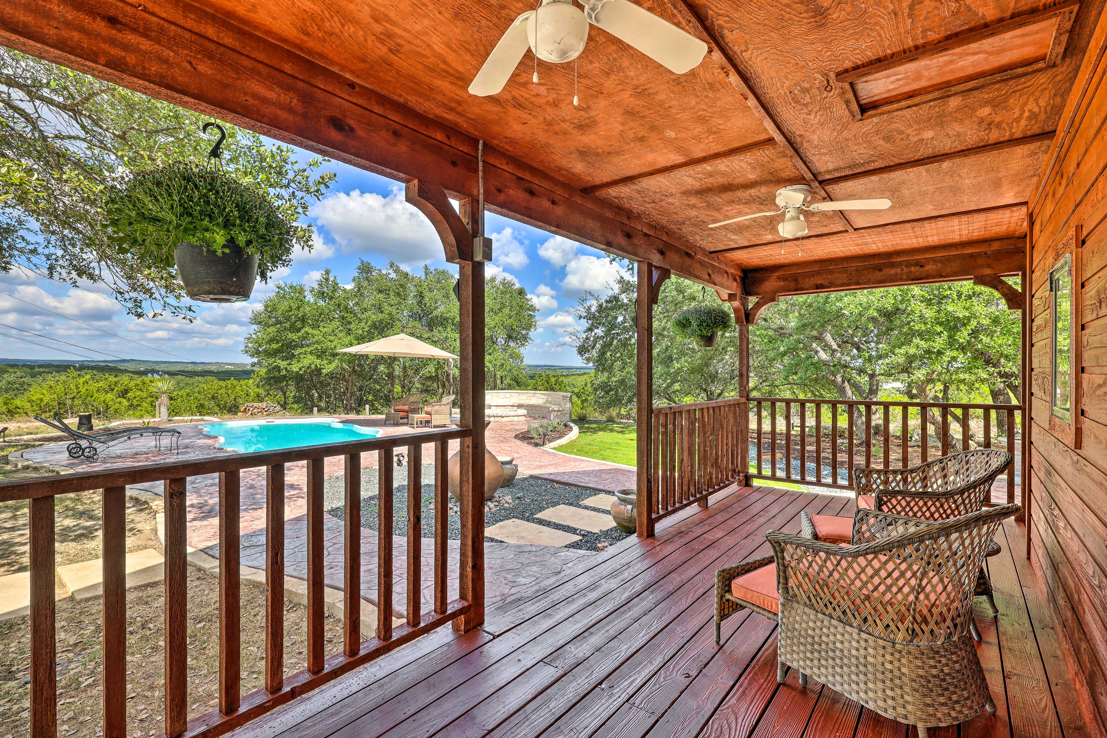 Property Image 2 - Dripping Springs Cabin with Hill Country Views!