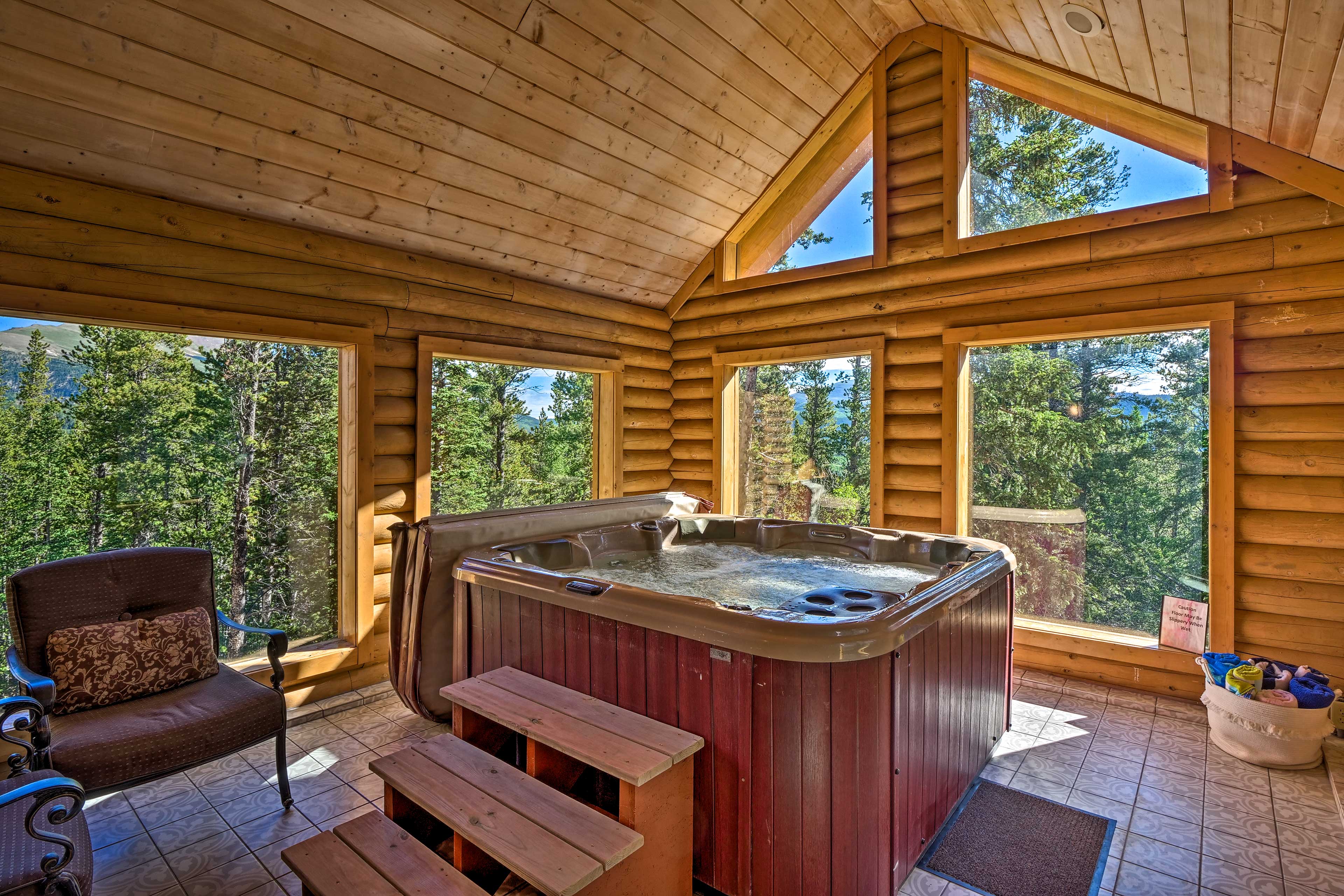 Property Image 2 - Expansive Alma Cabin w/ Hot Tub & Mountain Views!