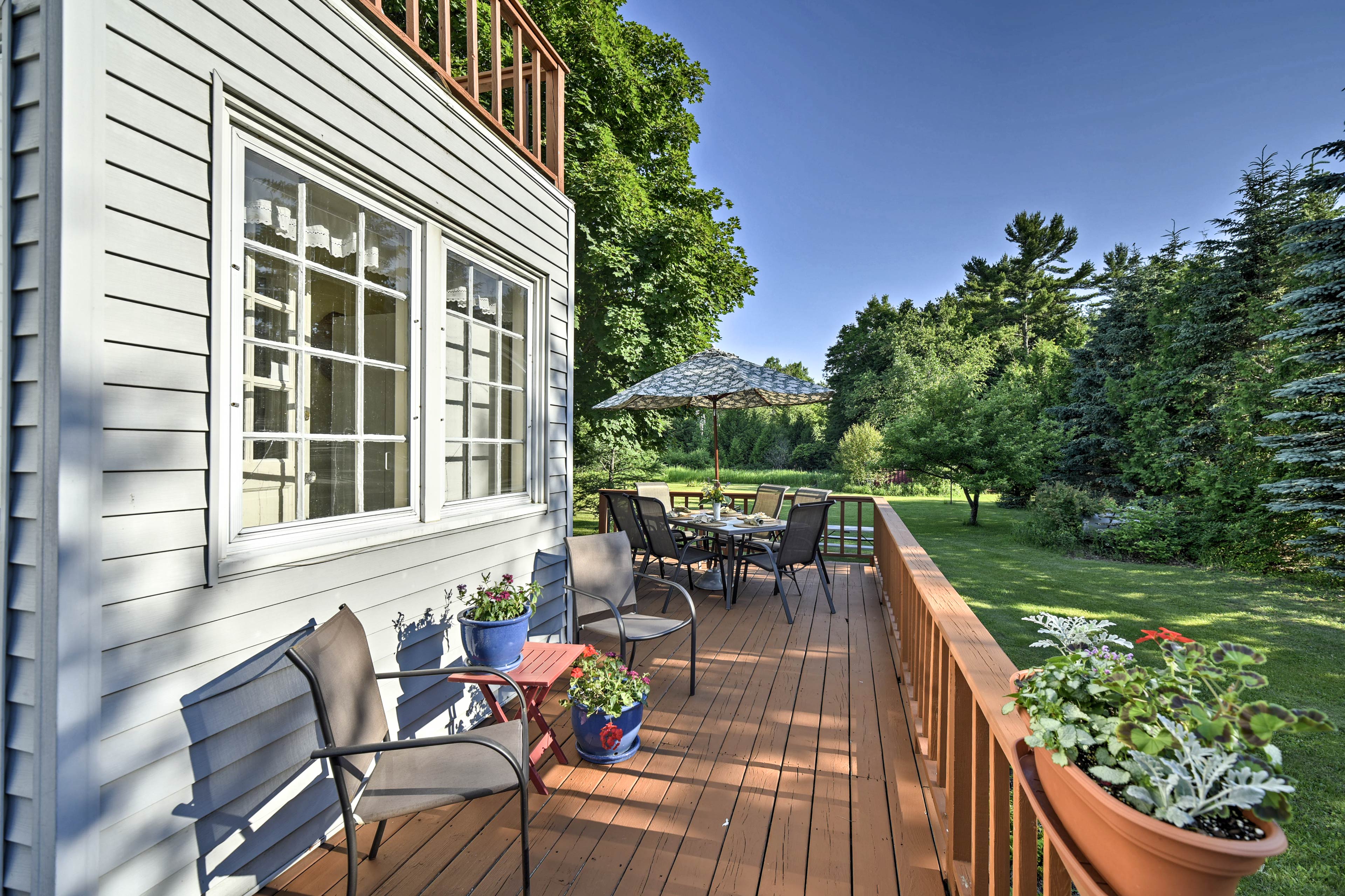 Property Image 2 - Family-Friendly Fish Creek ’Cape House’ w/ Deck!