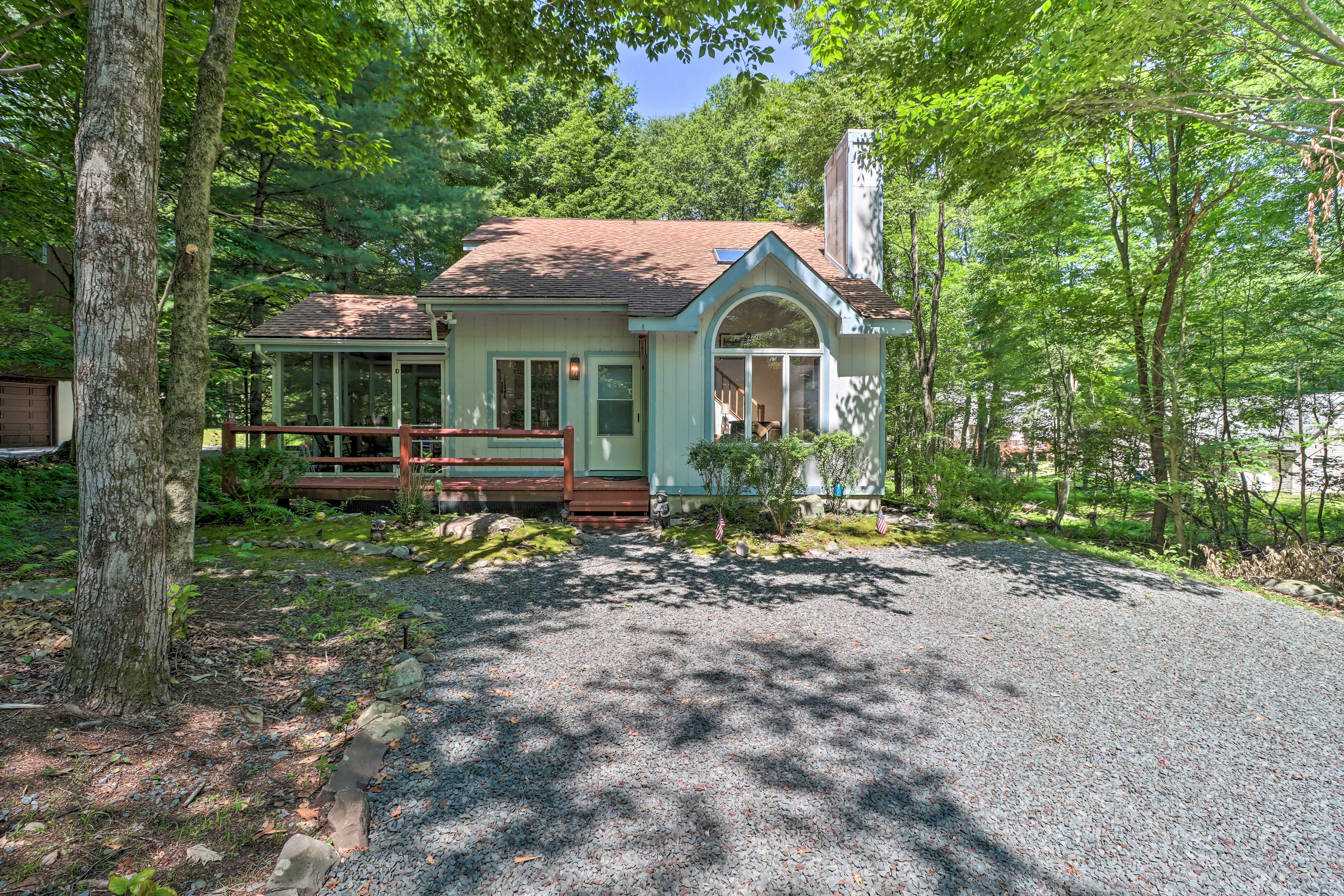 Property Image 1 - Peaceful Pocono Lake Home w/ Screened Porch!